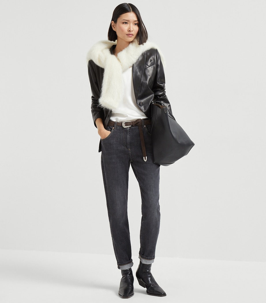 Stretch-Silk Satin Reversible Tank Top C600 Image 4