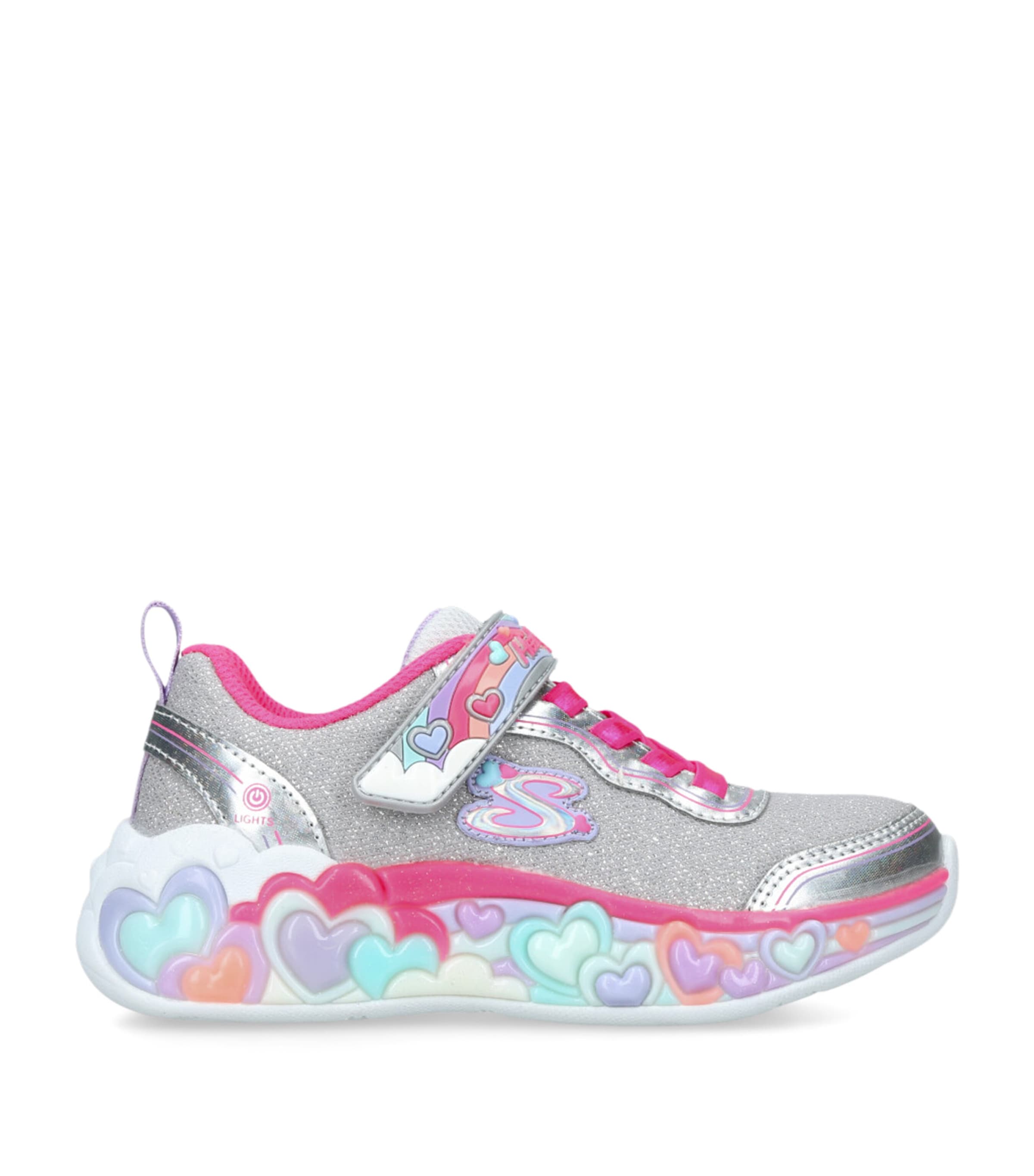 Ton of Hearts Sneakers SILVER COM Image 1