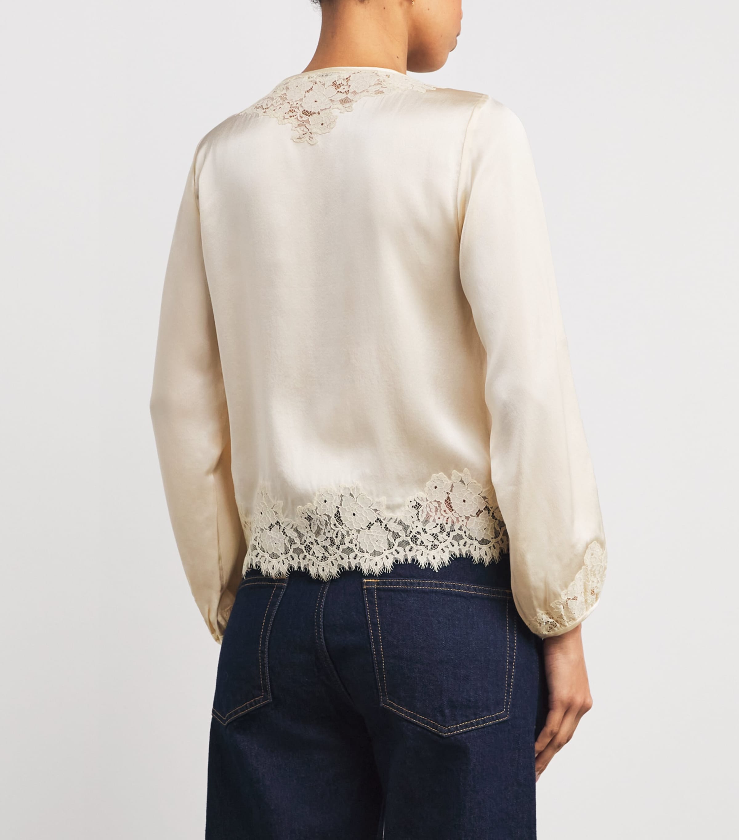 Silk Satin Lucine Top CANDLELIGHT Image 4