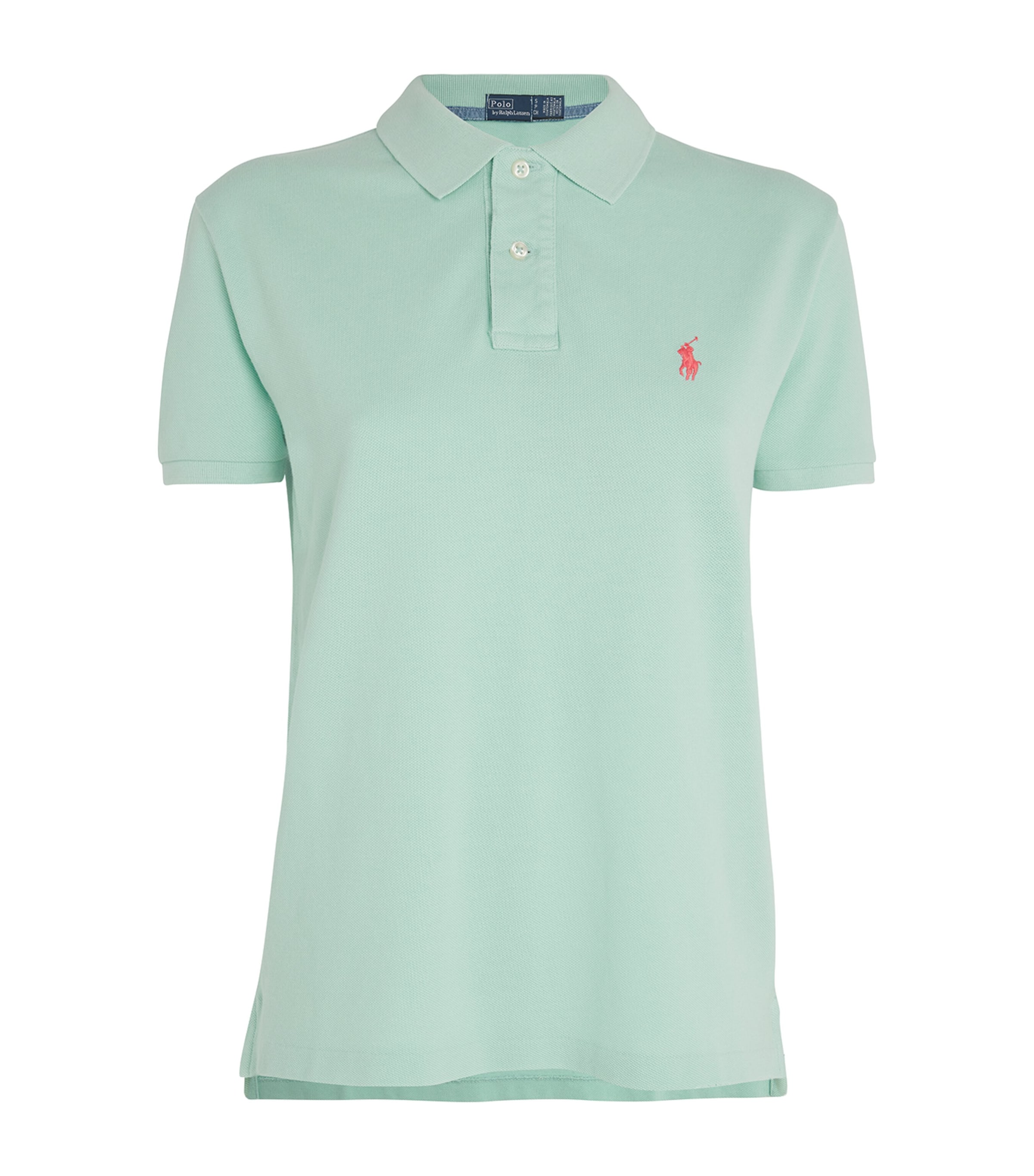 Polo Ralph Lauren Cotton Mesh Custom-fit Polo Shirt In Green