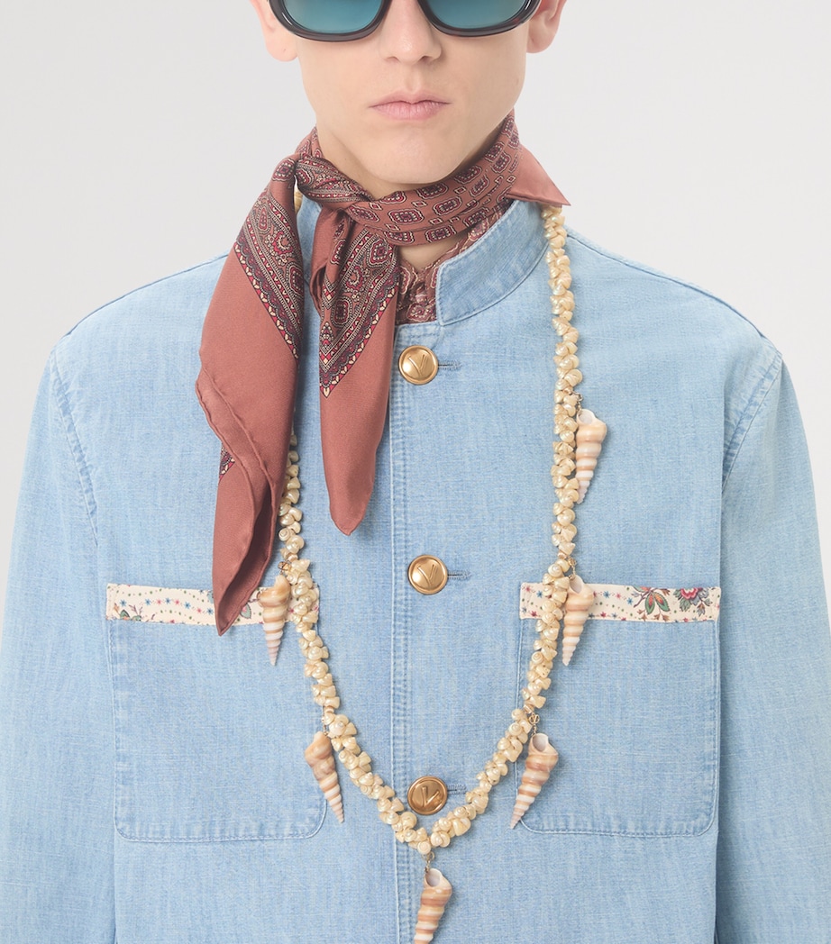 Denim Safari Jacket 508 Image 6