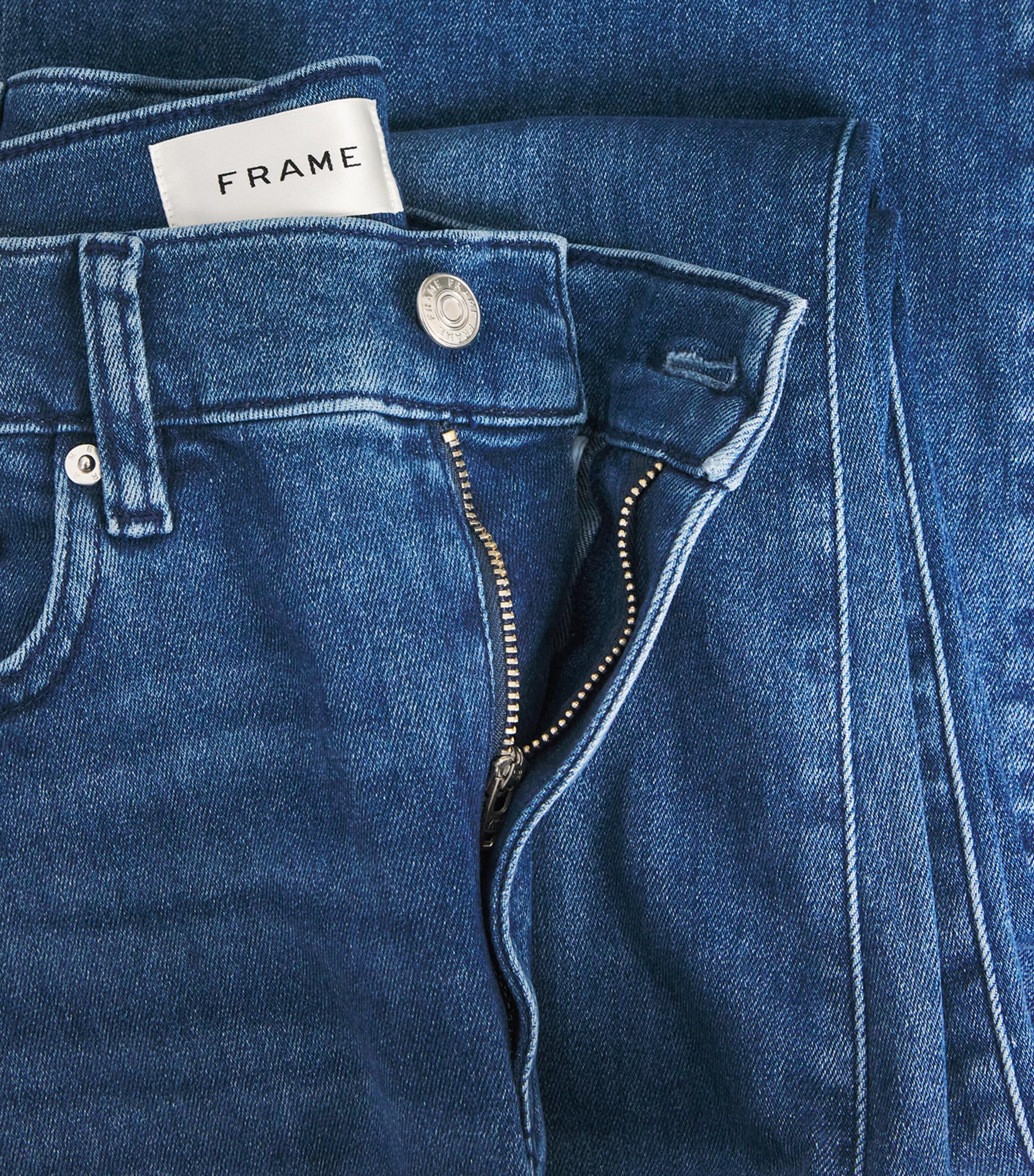 Le Slim Palazzo Wide-Leg Jeans REIGN Image 5