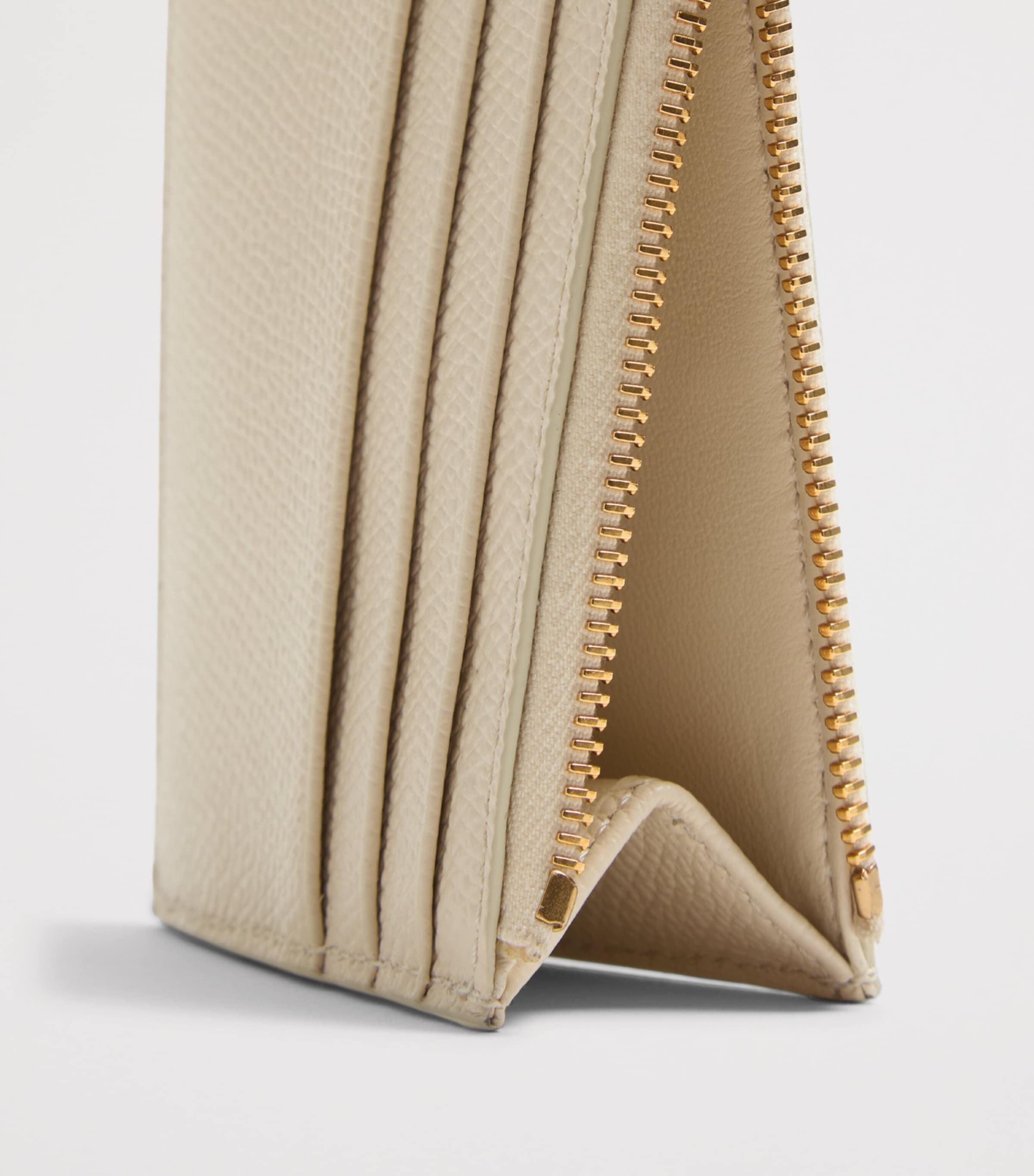 Valentino Garavani Leather Cherryfic Zipped Card Holder Image 3