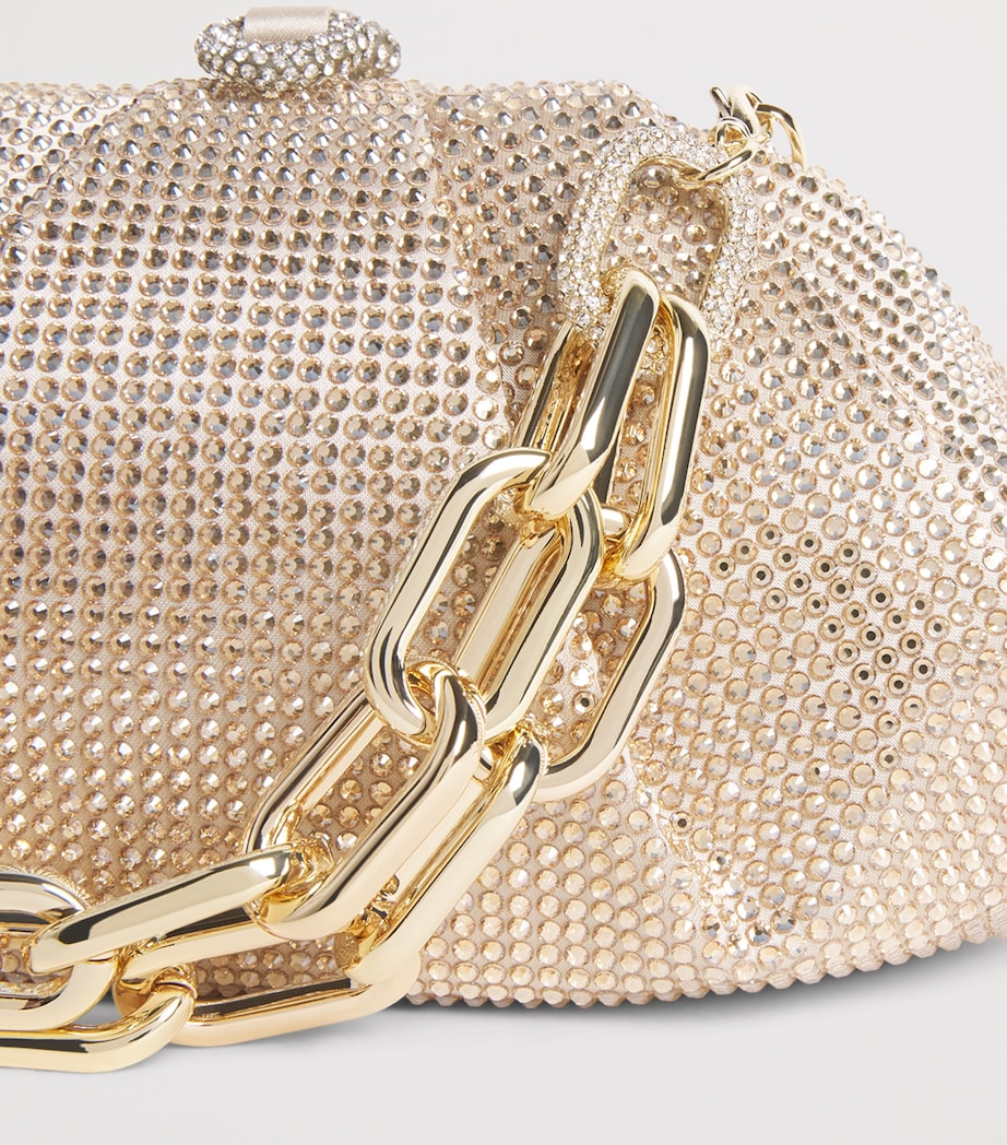 Judith Leiber Crystal Gemma Clutch Bag Champagne Prosecco Image 6