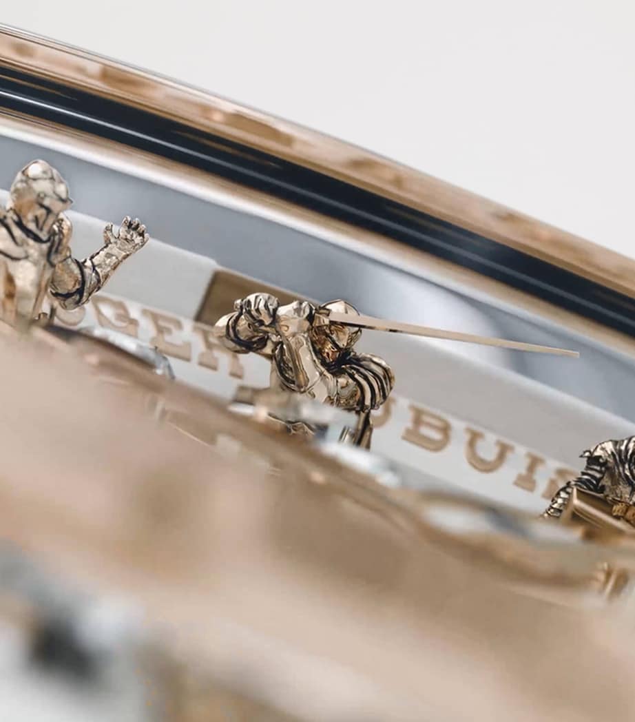 Pink Gold Knights of the Round Table The Enchanter Merlin Watch 45mm WHITE Image 6