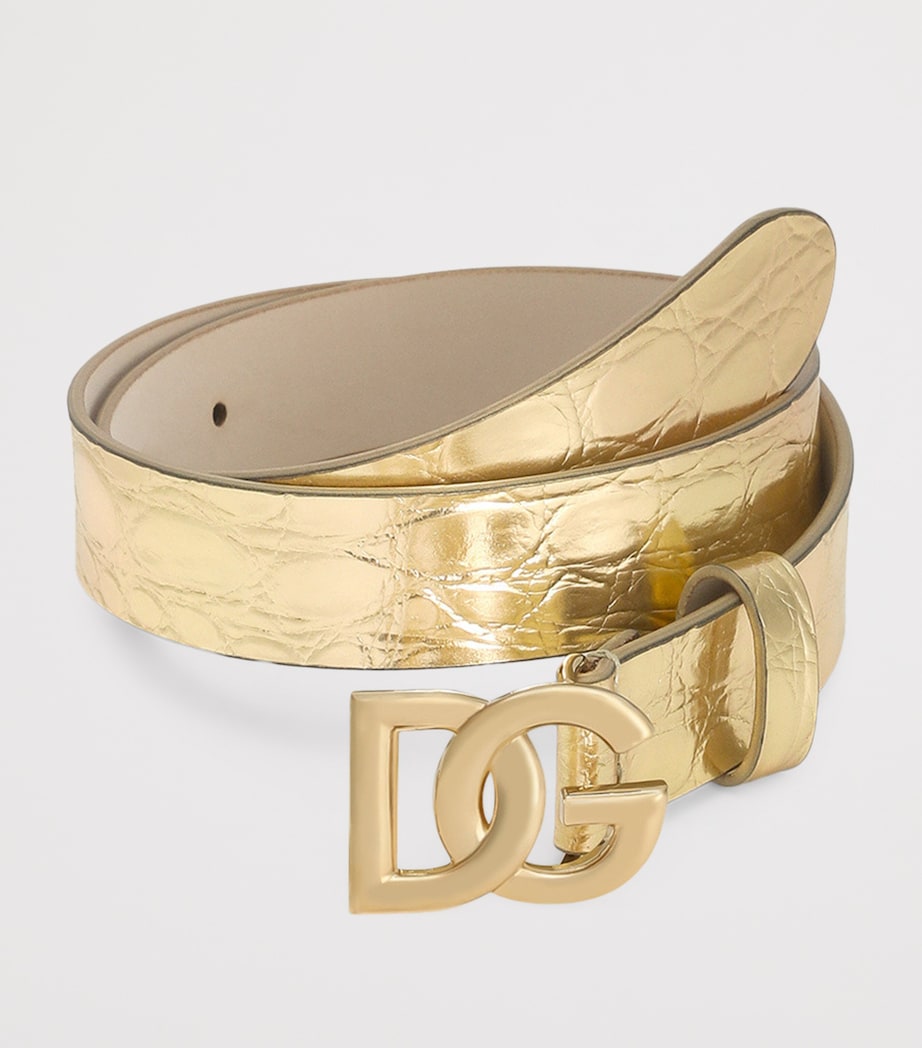 Logo Buckle Belt 8H944-ORO Image 2