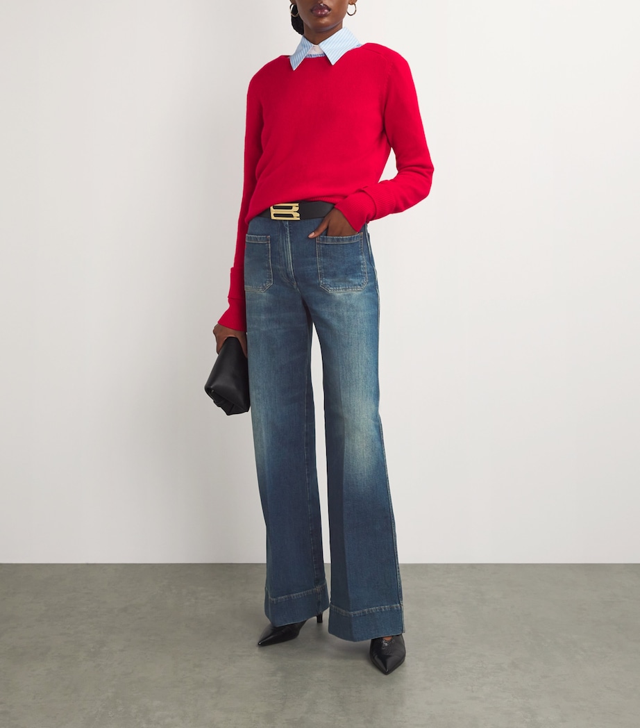 Alina Flared Jeans HVY VNTG INDGO 8949 Image 2