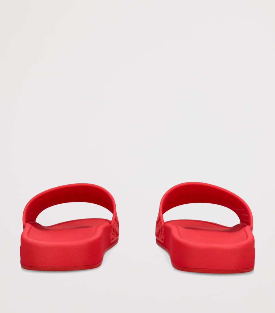 AMIRI MA Quad Pool Slides Red Image 4