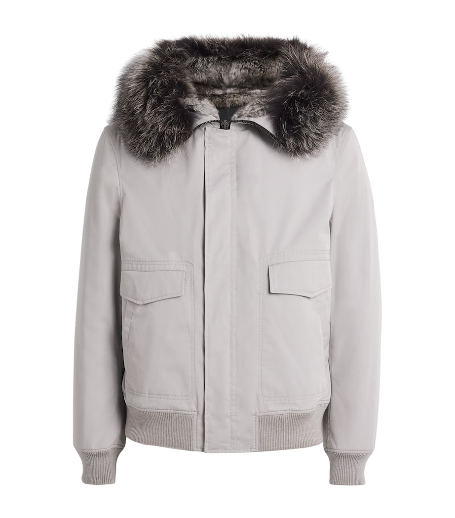 Down Coyote Fur-Trim Parka B3145/SIROCCO Image 1