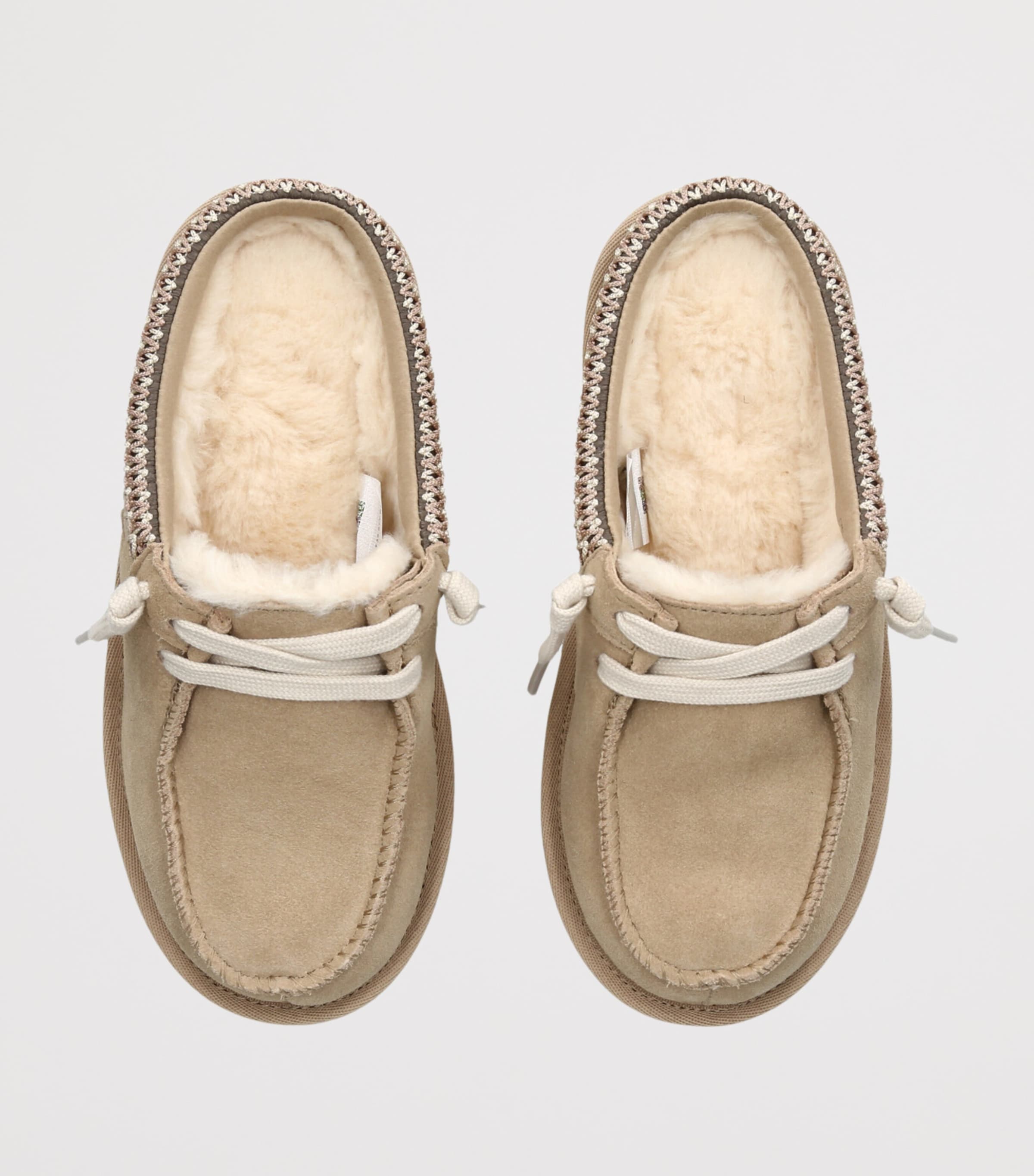 UGG Kids Tasman Mule Slippers Beige Image 4