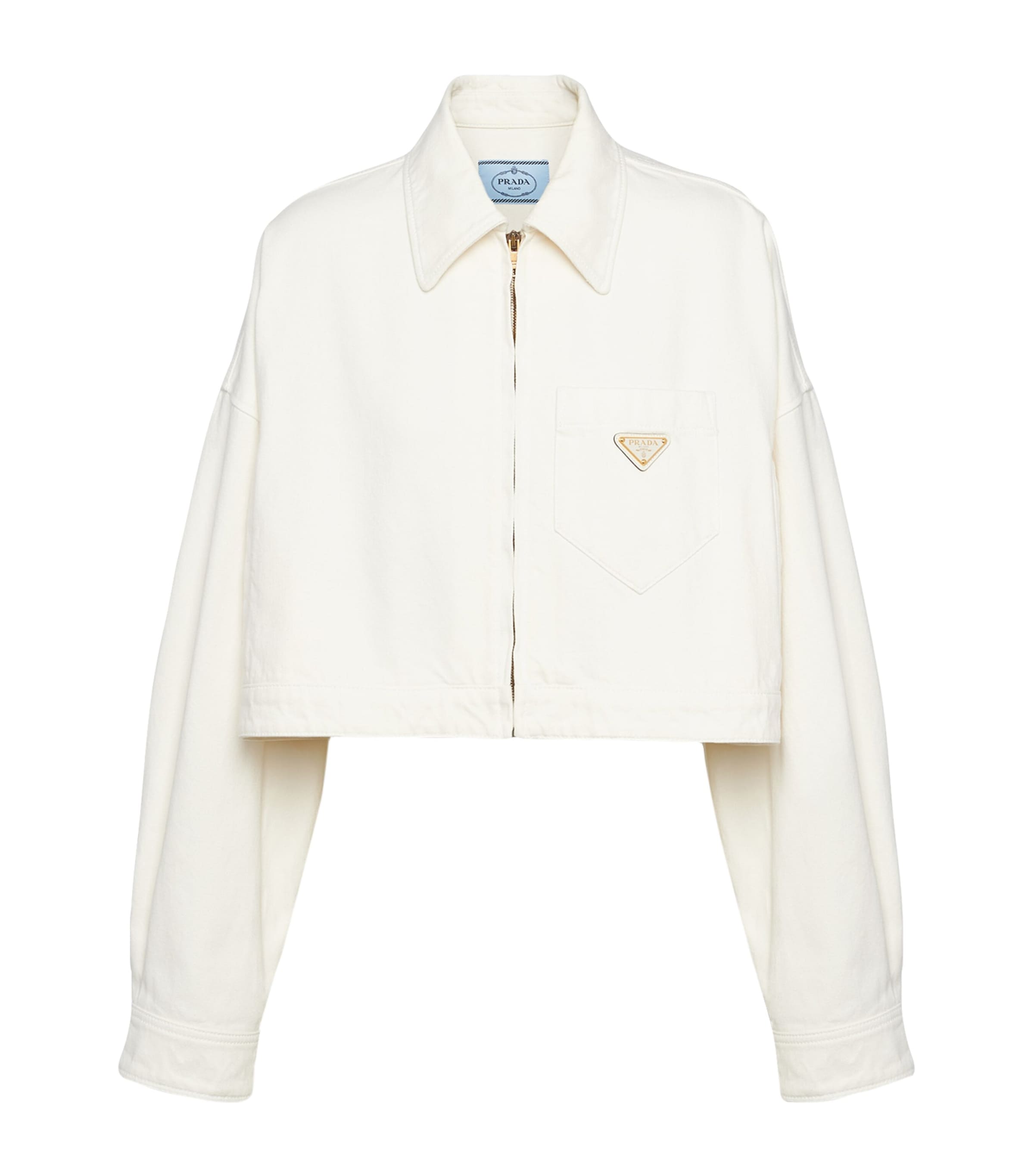 Triangle Denim Jacket F01CD Image 1