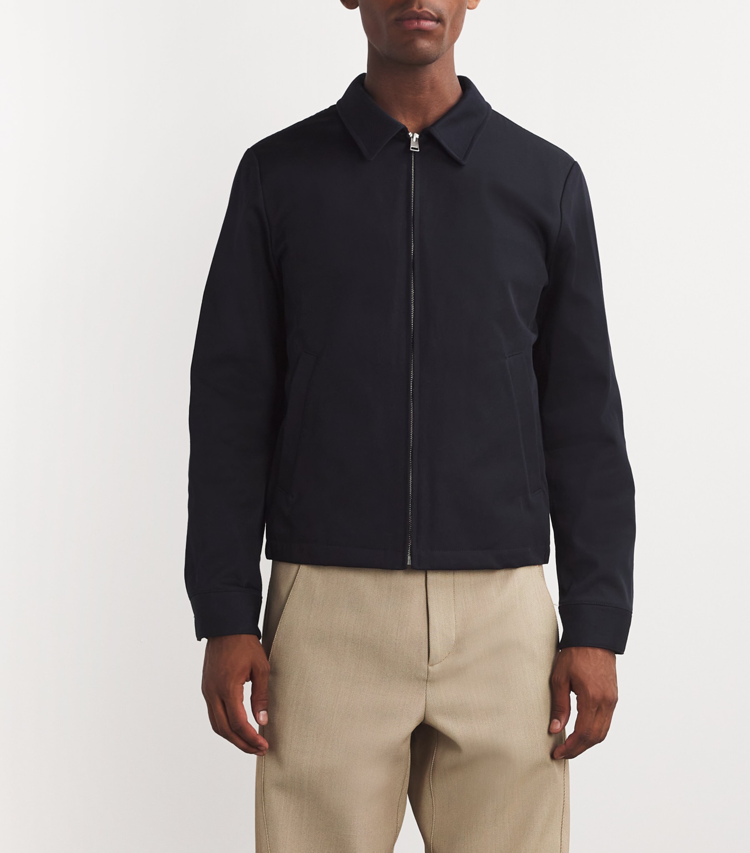Cotton Field Jacket NAVY BLUE Image 3