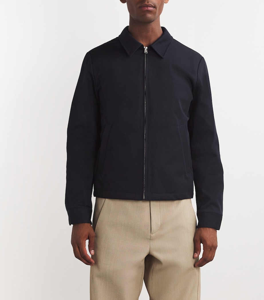 Cotton Field Jacket NAVY BLUE Image 3