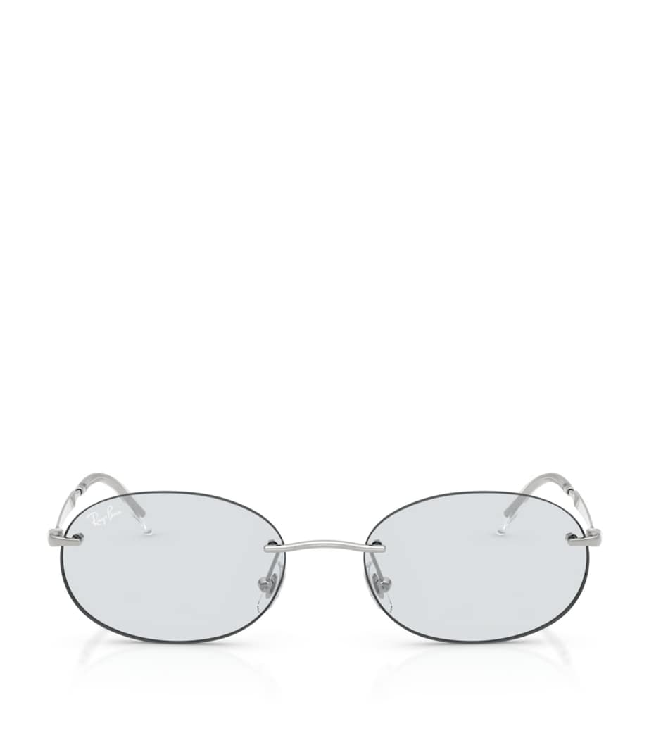 Ray-Ban RB3767 Metal Oval Sunglasses Image 1