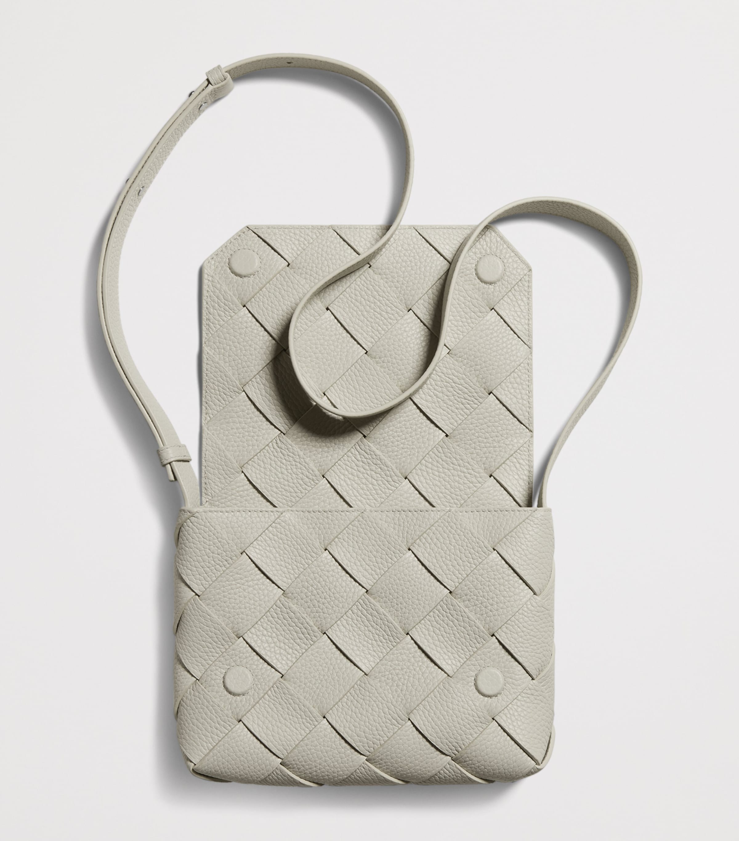 Bottega Veneta Leather Diago Cross-Body Bag Image 3