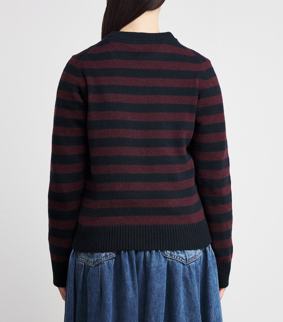 Wool-Blend Jacquard Poodle Sweatshirt 999 MULTICOLOUR Image 4