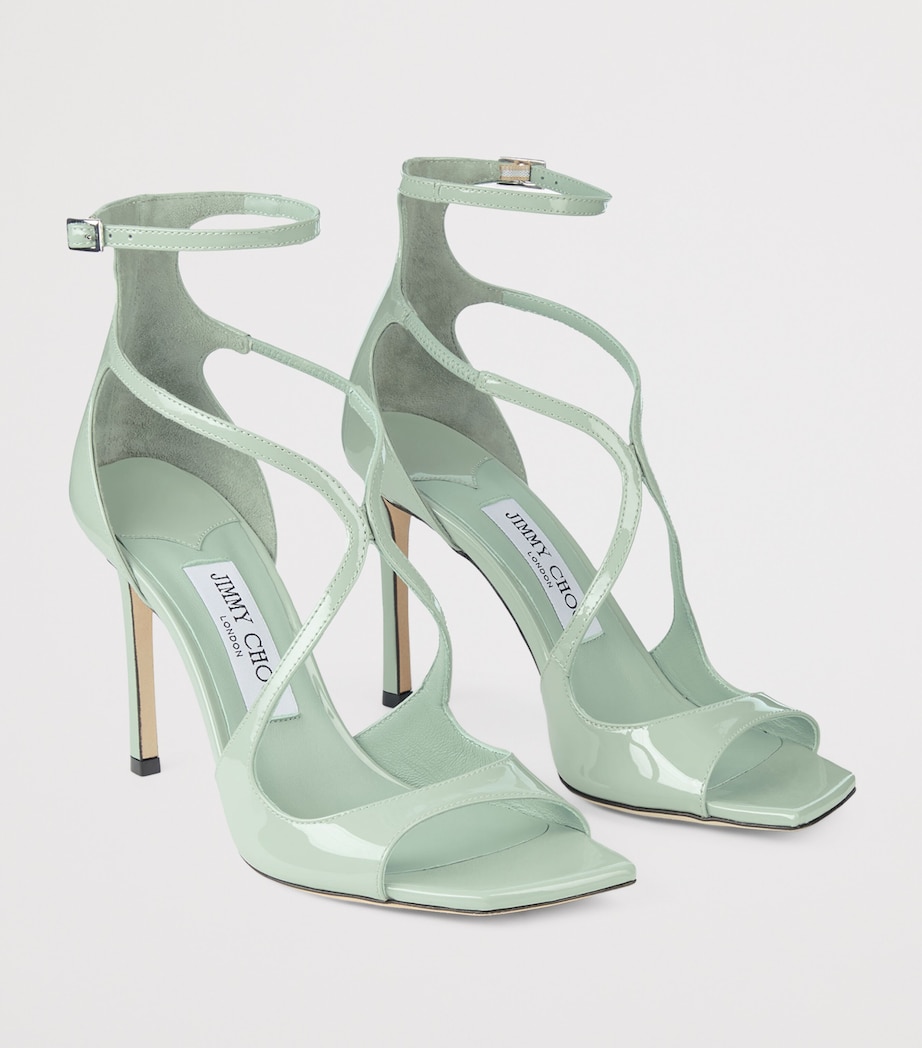 Azia 95 Patent Leather Sandals VERDE Image 2