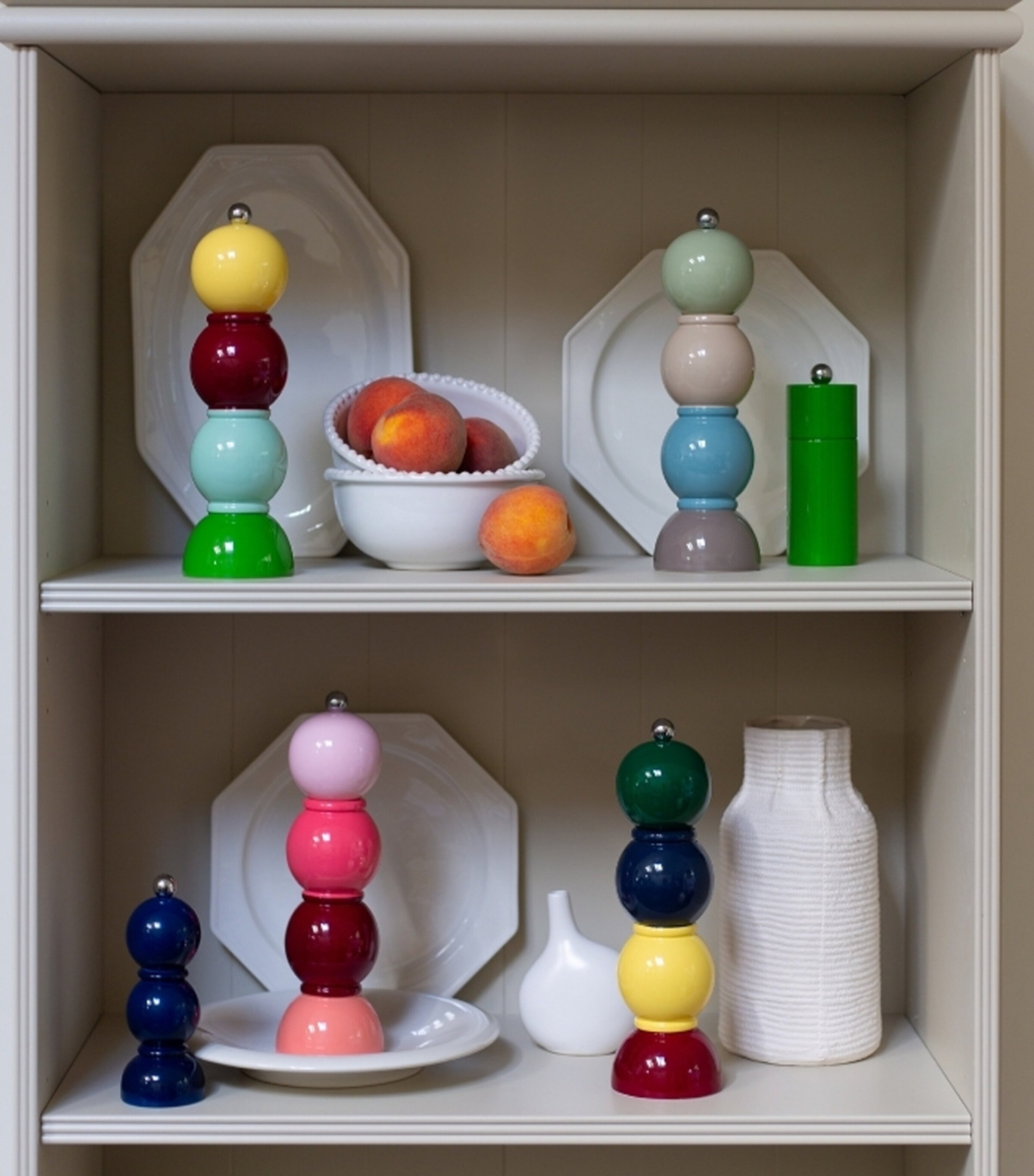 Addison Ross Multi Bobbin Salt or Pepper Mill Green Image 2