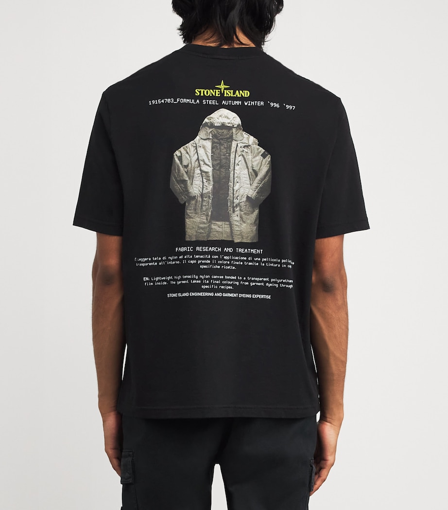 Cotton Archivio Logo T-Shirt V0029 Image 4