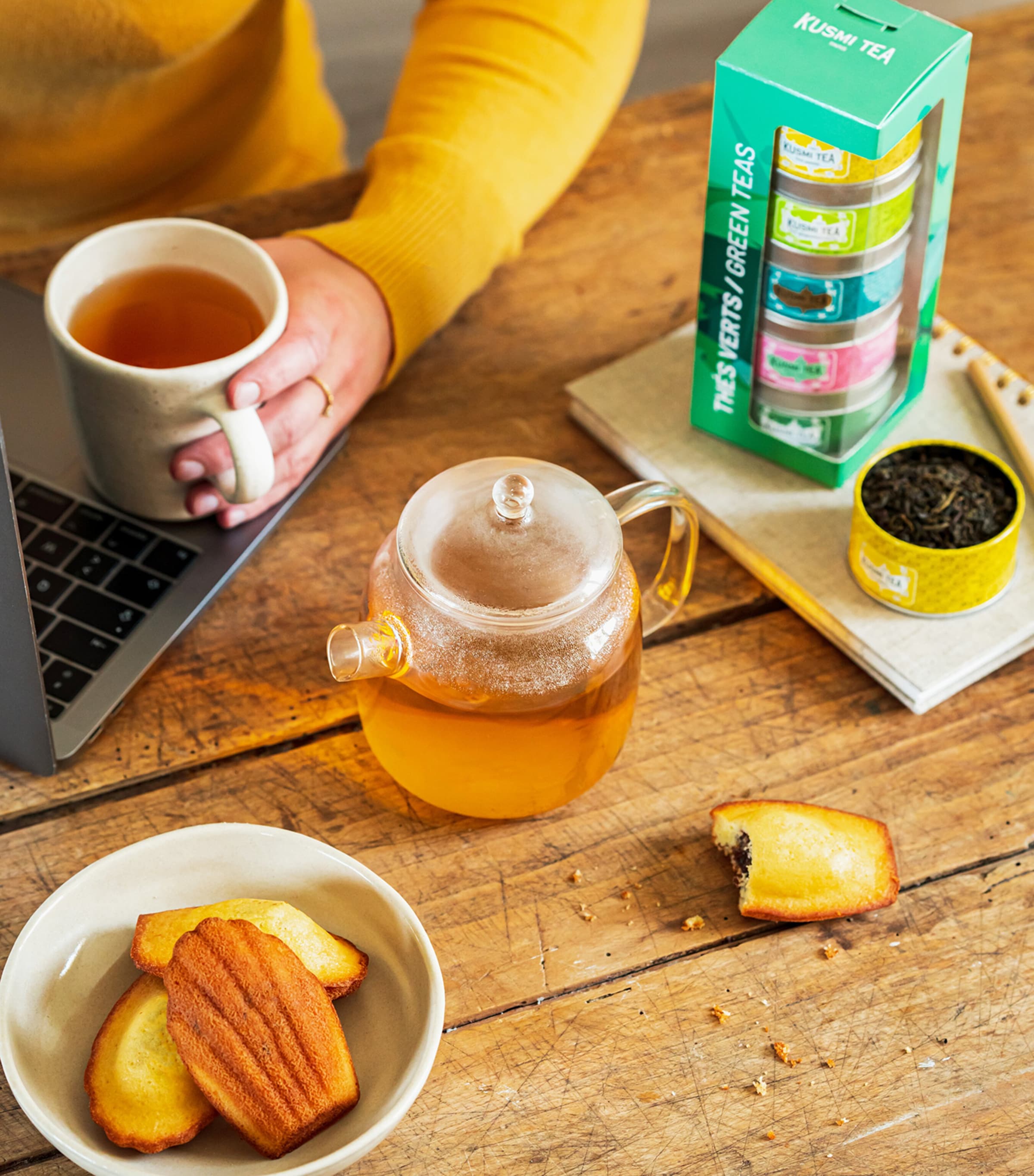 Organic Green Tea Gift Set NO COLOUR Image 5