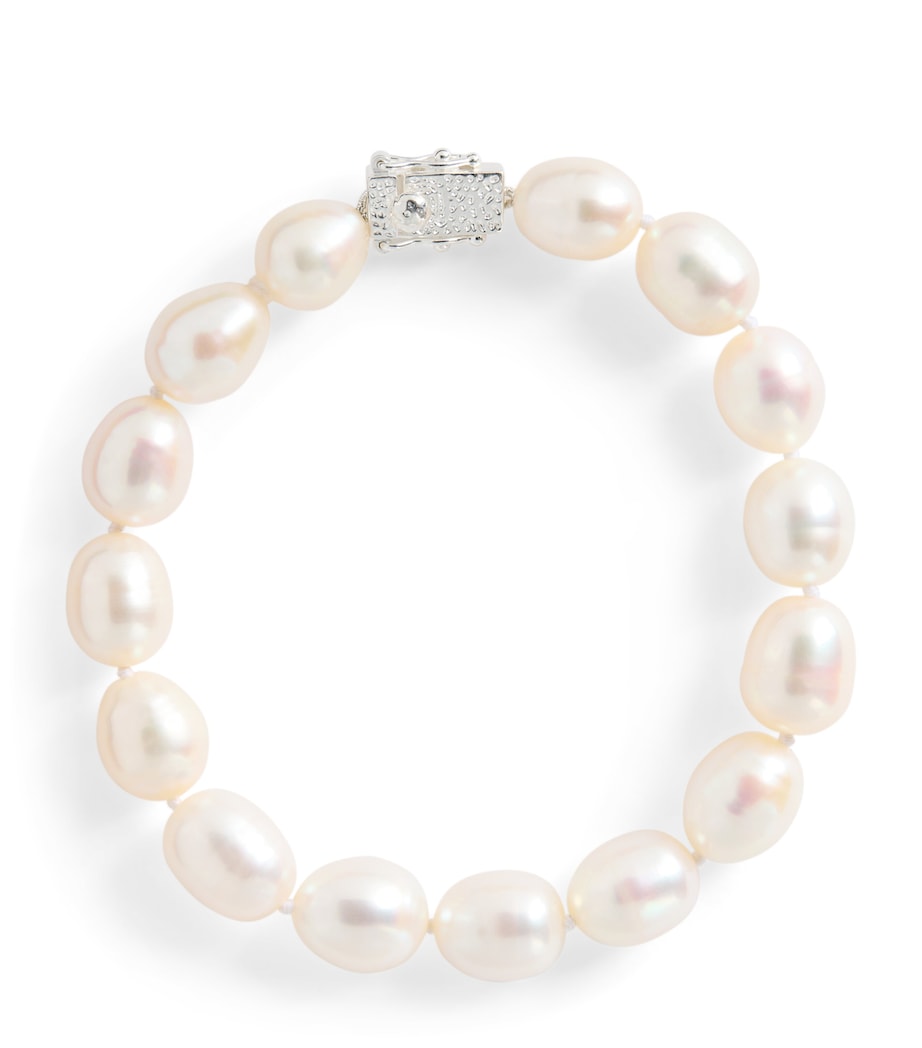EXCLUSIVE Antique Pearl Bracelet SILVER (925) Image 1