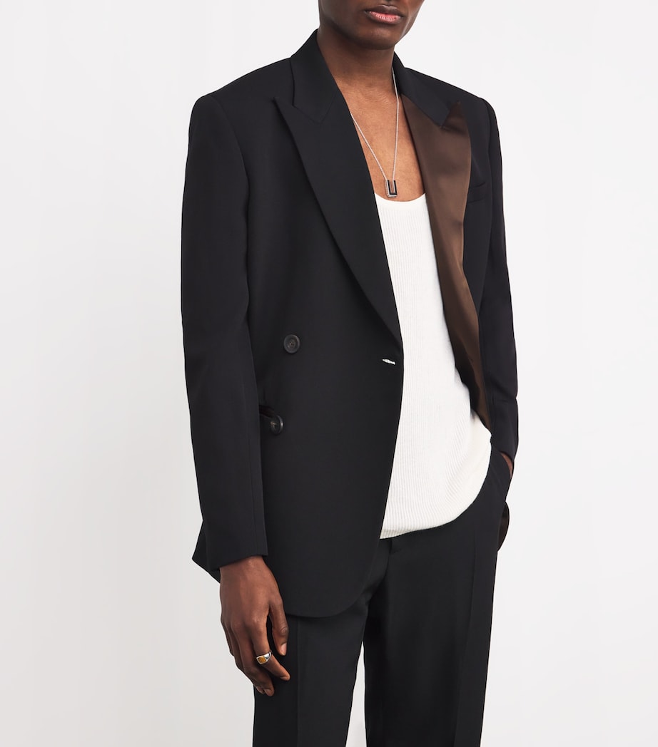 Rhodium-Plated Sterling Silver Square Pendent Necklace S925 Image 4