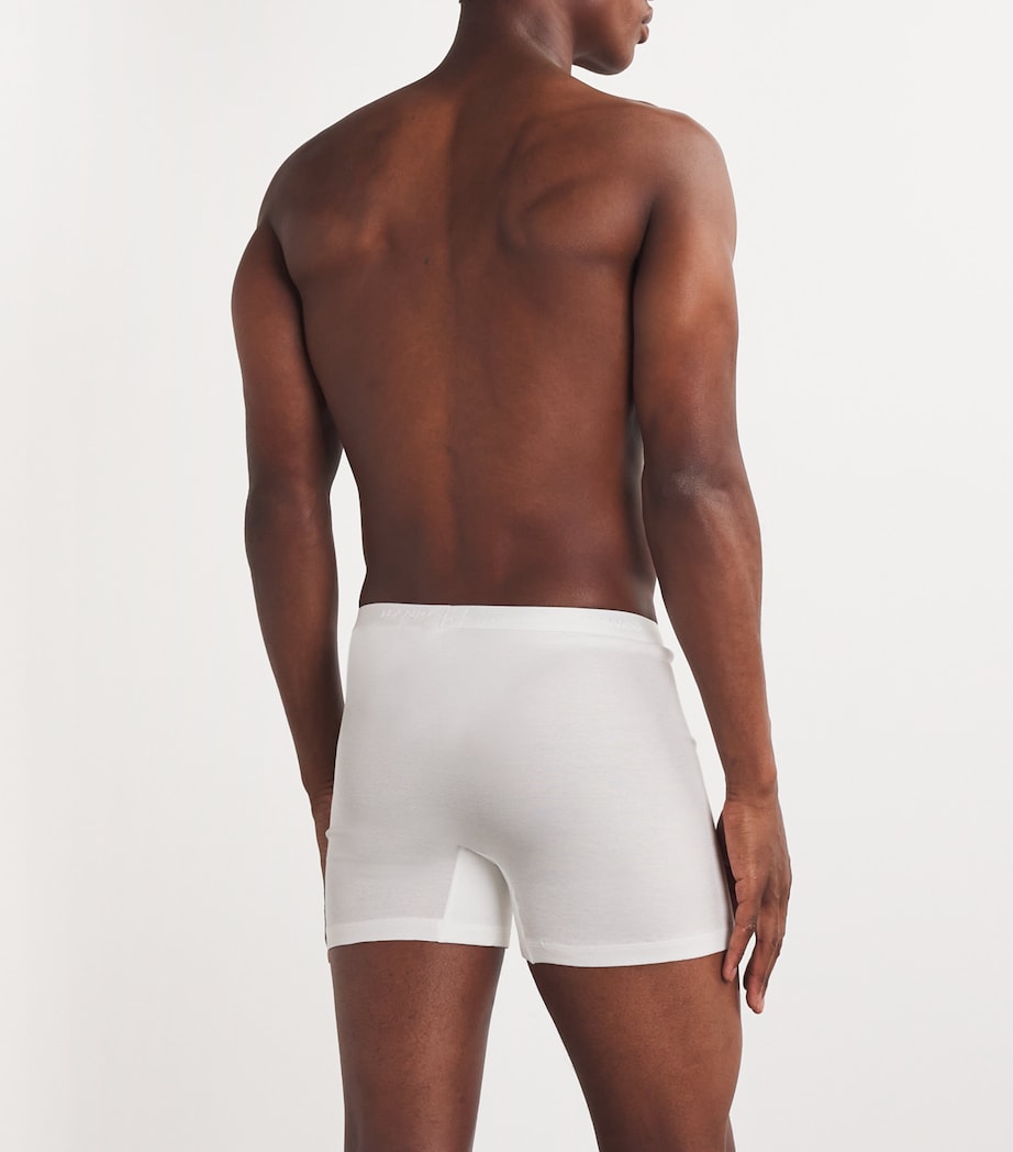 Mercerised Cotton Trunks 0101/WHITE Image 3