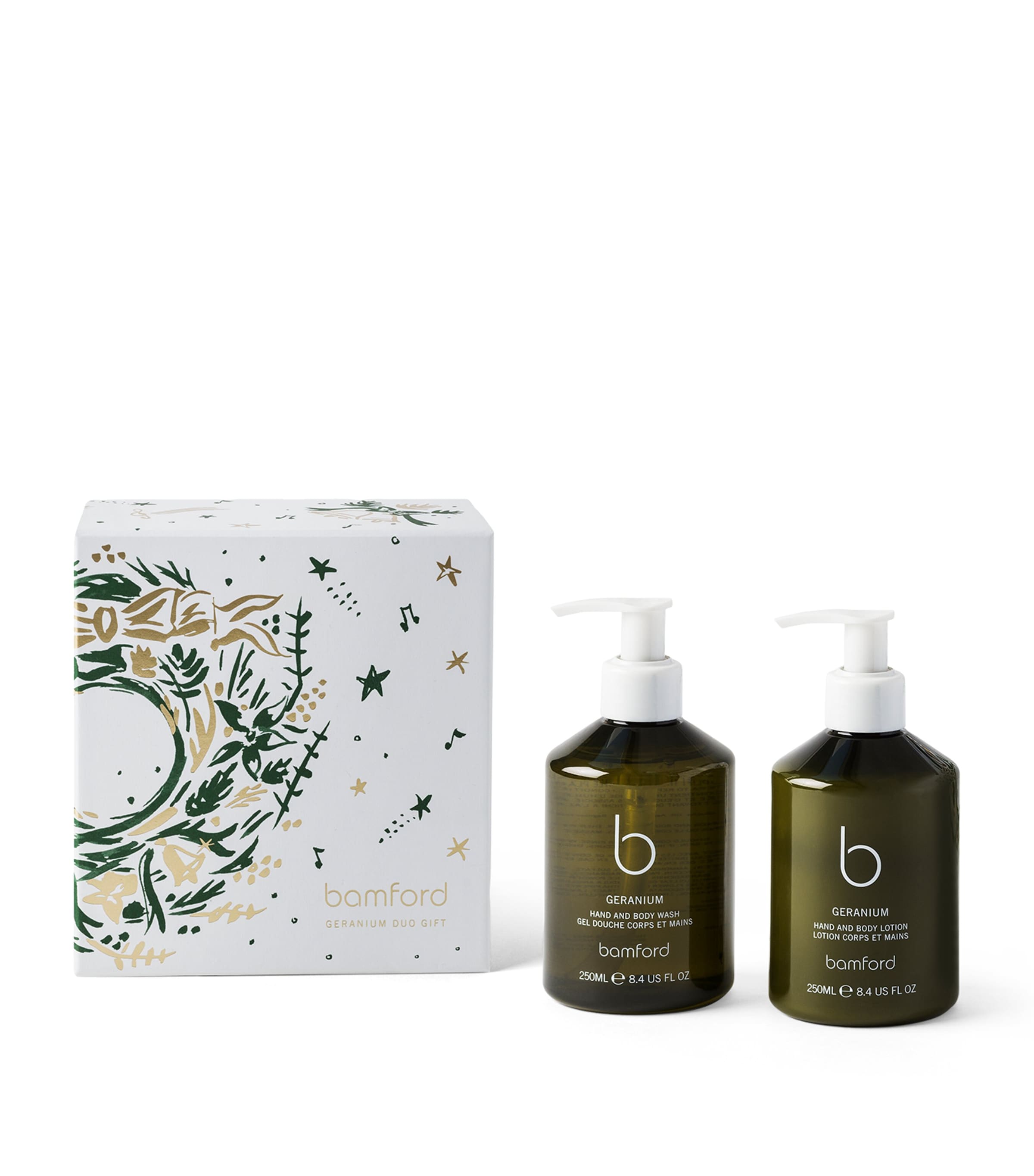 Bamford Geranium Duo Gift Set