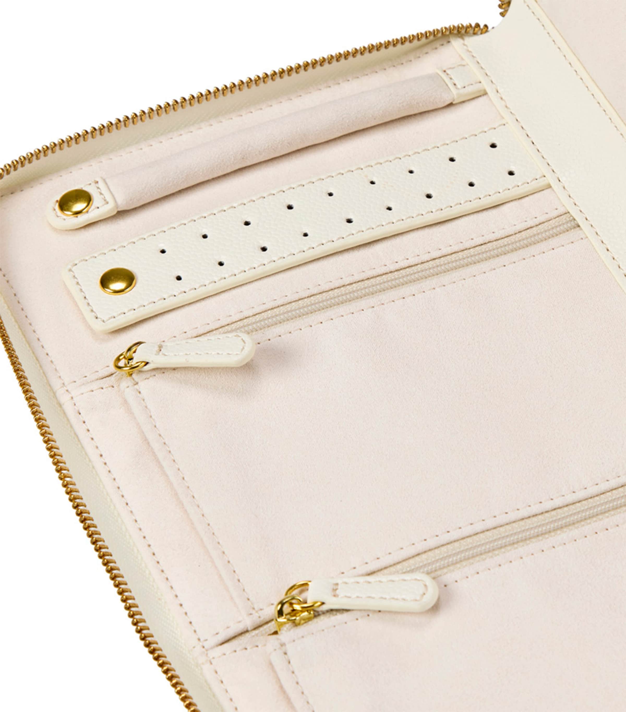 WOLF Large Lauren Portfolio Jewellery Case Ivory Image 4