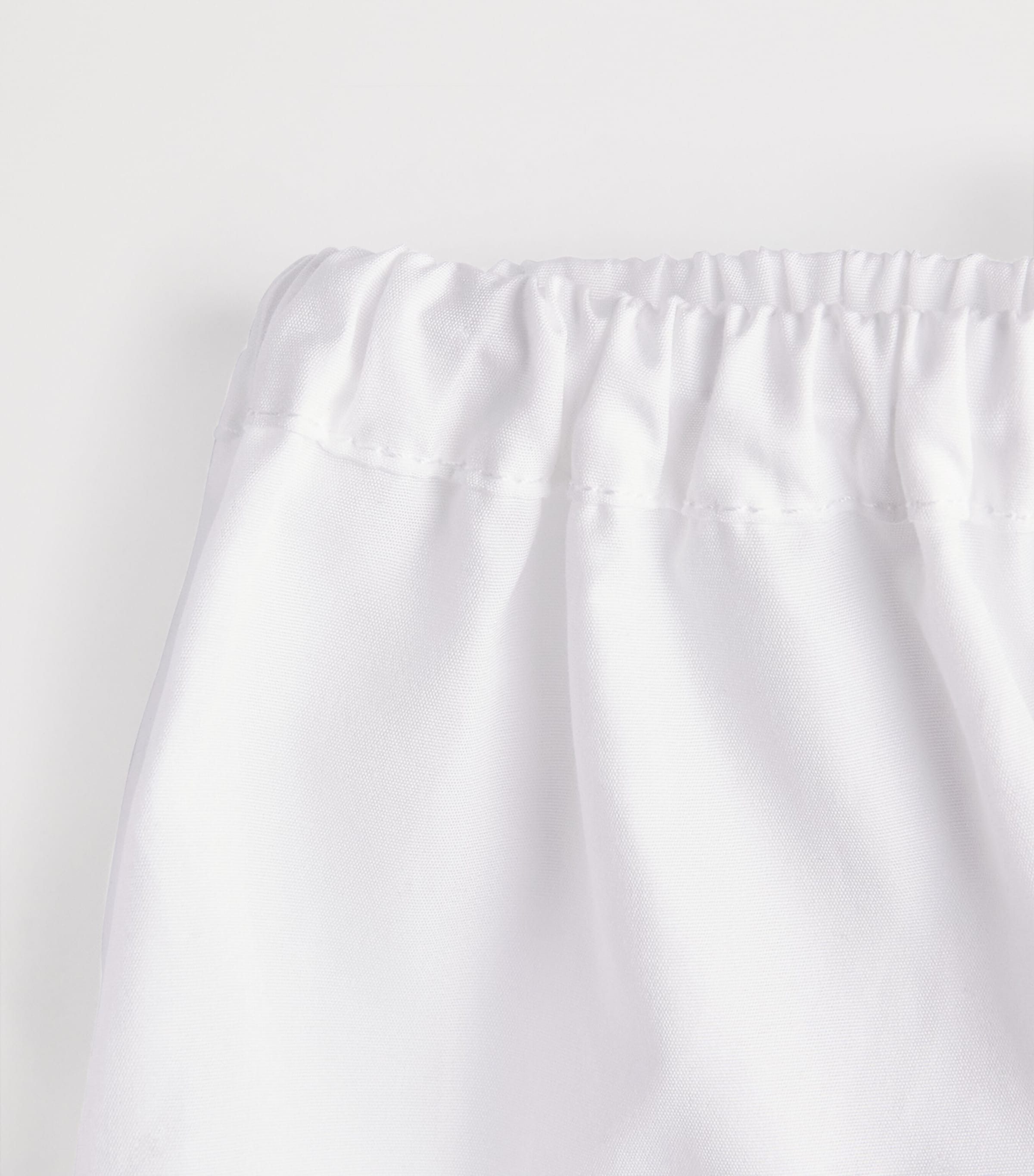 Hunza G Womens Cotton Frill Shorts White Image 6