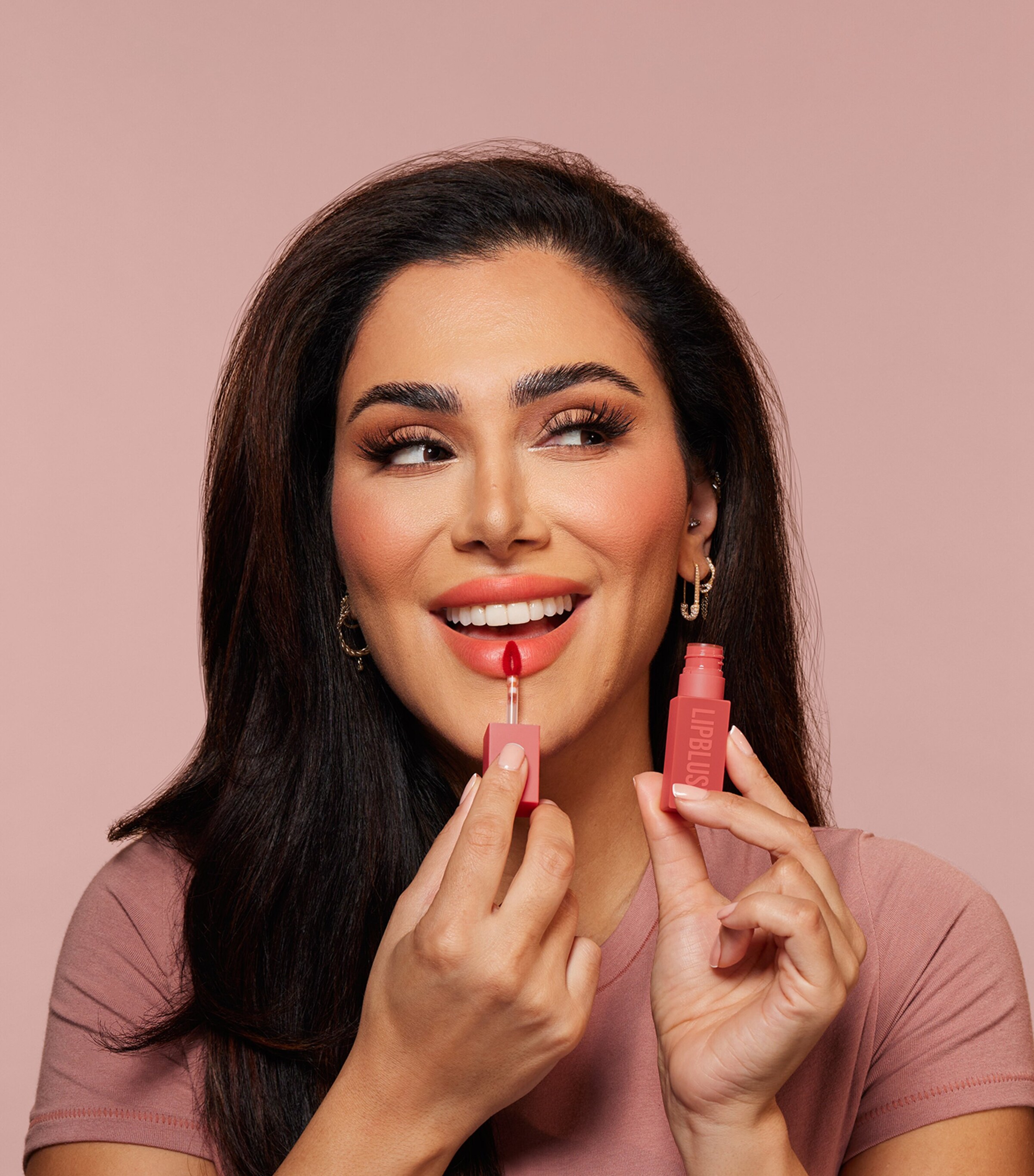 Huda Beauty Lip Blush Rosy Kiss Image 4