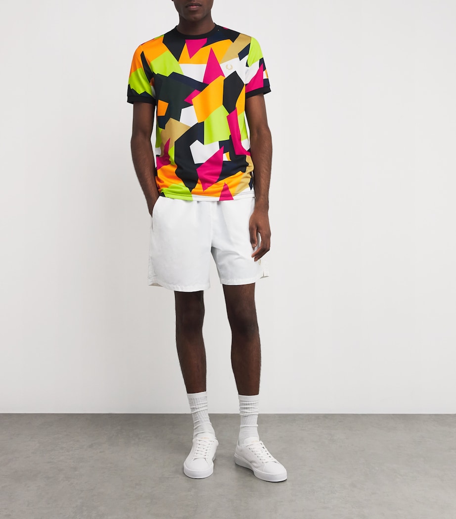 Printed Laurel Wreath T-Shirt X86-TENNIS BLUE Image 2