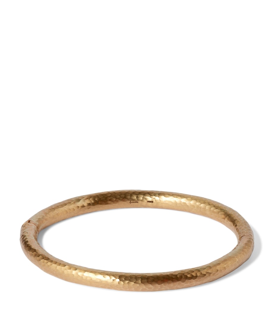 Yellow Gold Organza Bangle YELLOW GOLD Image 1