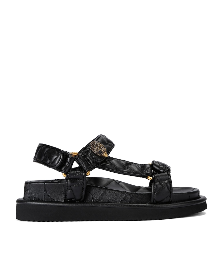 Quilted Orson Sandals BLACK Image 1