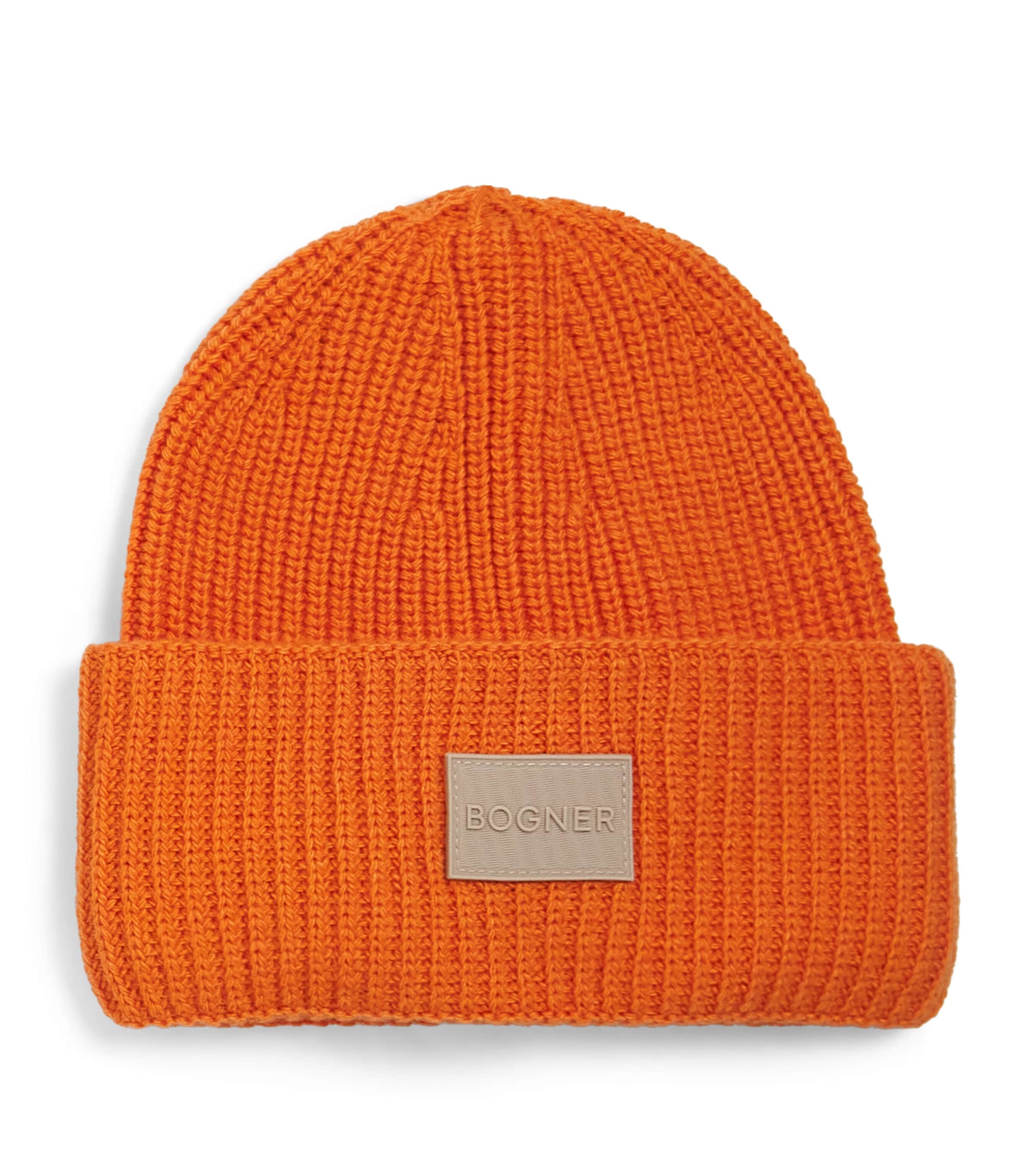 Bogner Kids' Wool-blend Lahrak Beanie In Orange