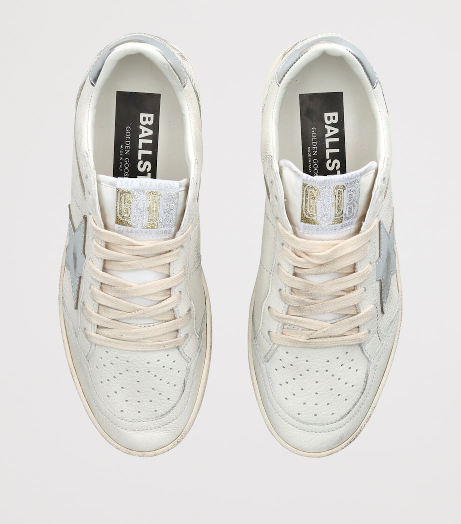 Leather Ball Star Sneakers WHITE/OTH Image 4