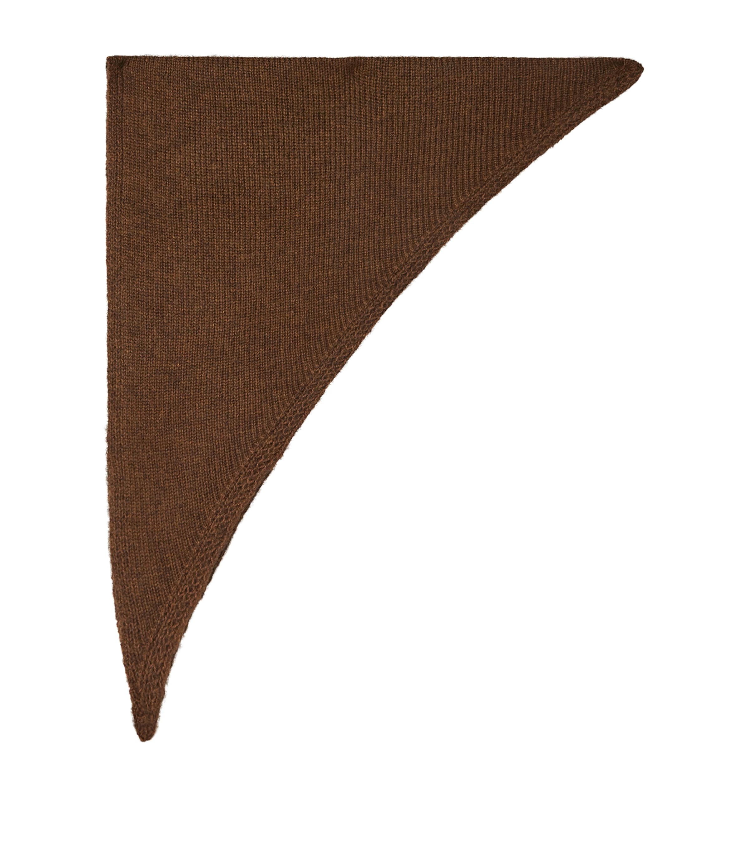 The Row Hit Cashmere Scarf In Brown