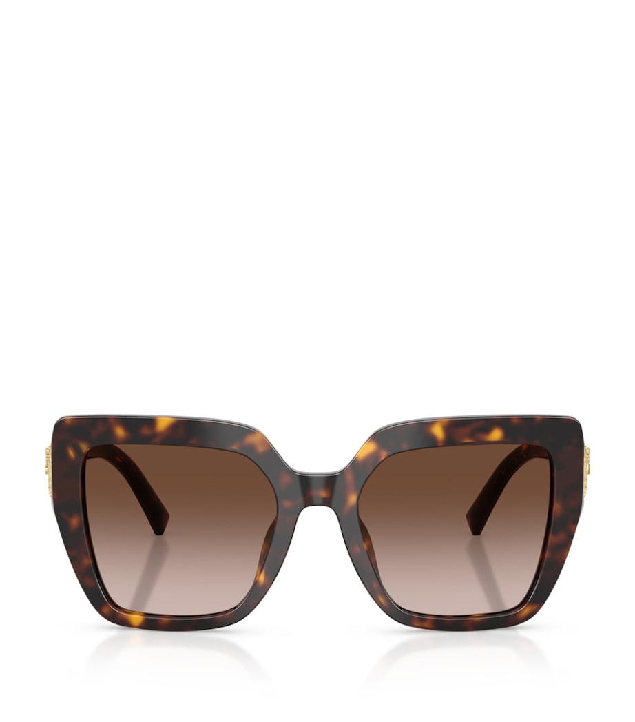 Dolce&Gabbana Tortoise Square Cat-Eye Sunglasses Brown Image 1