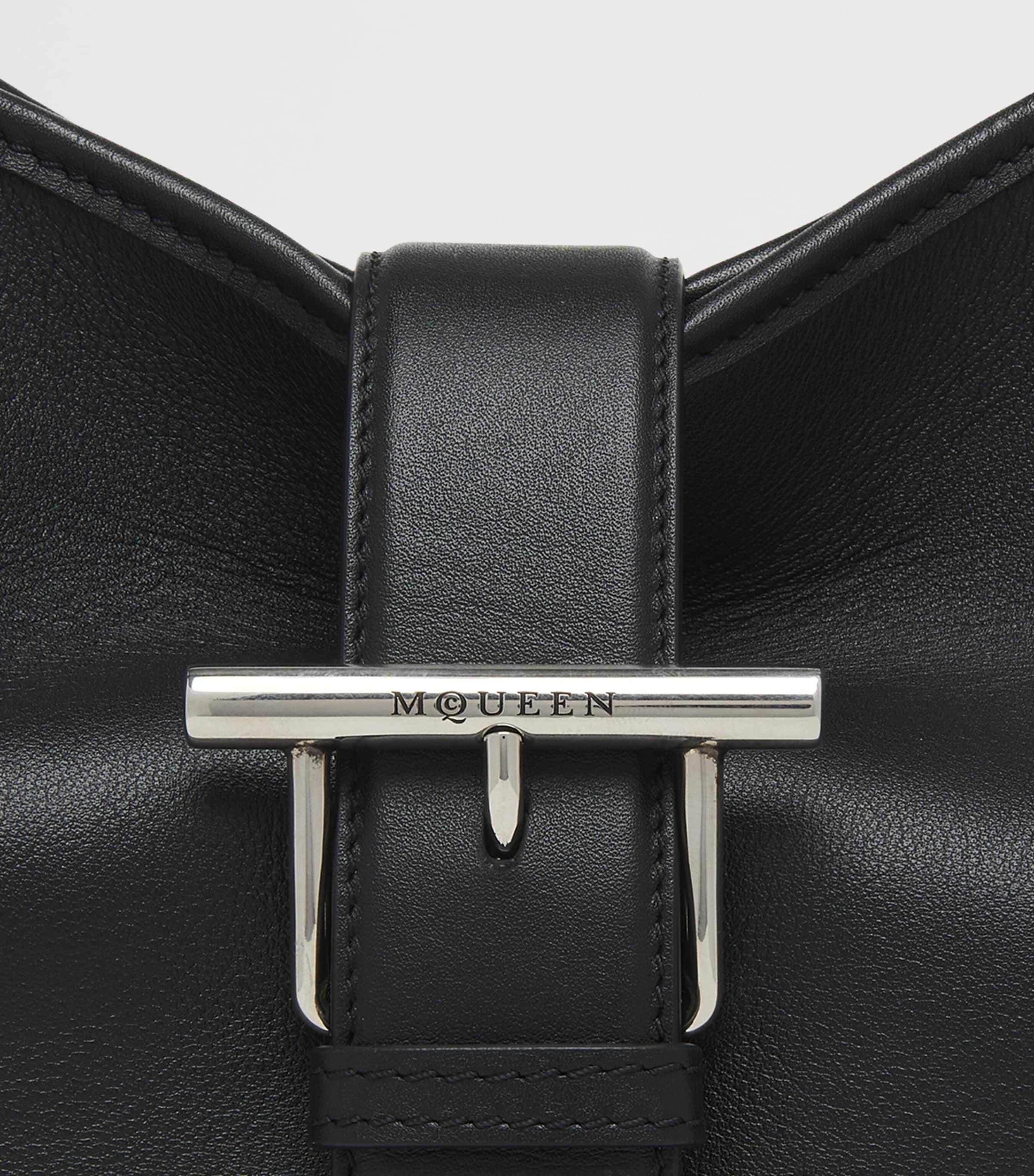 Leather T-Bar Shoulder Bag 1000 Image 6