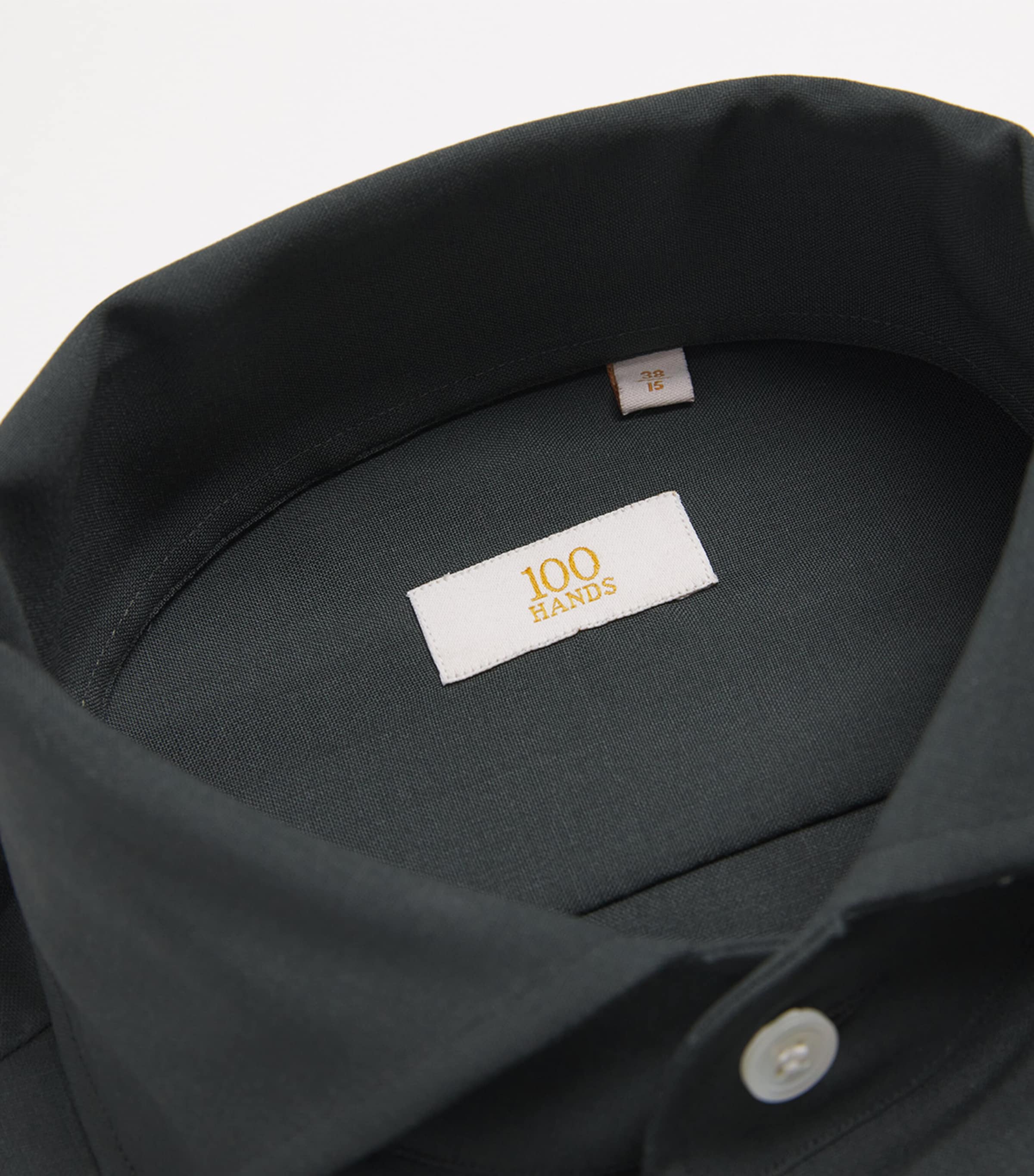 Wool Shirt GREEN Image 5