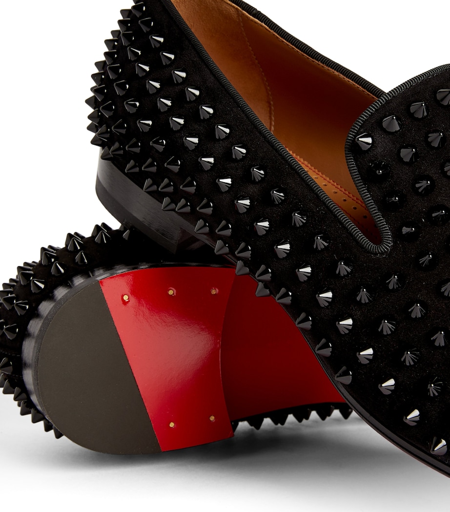 Dandelion Spikes Leather Loafers CM53 Image 7