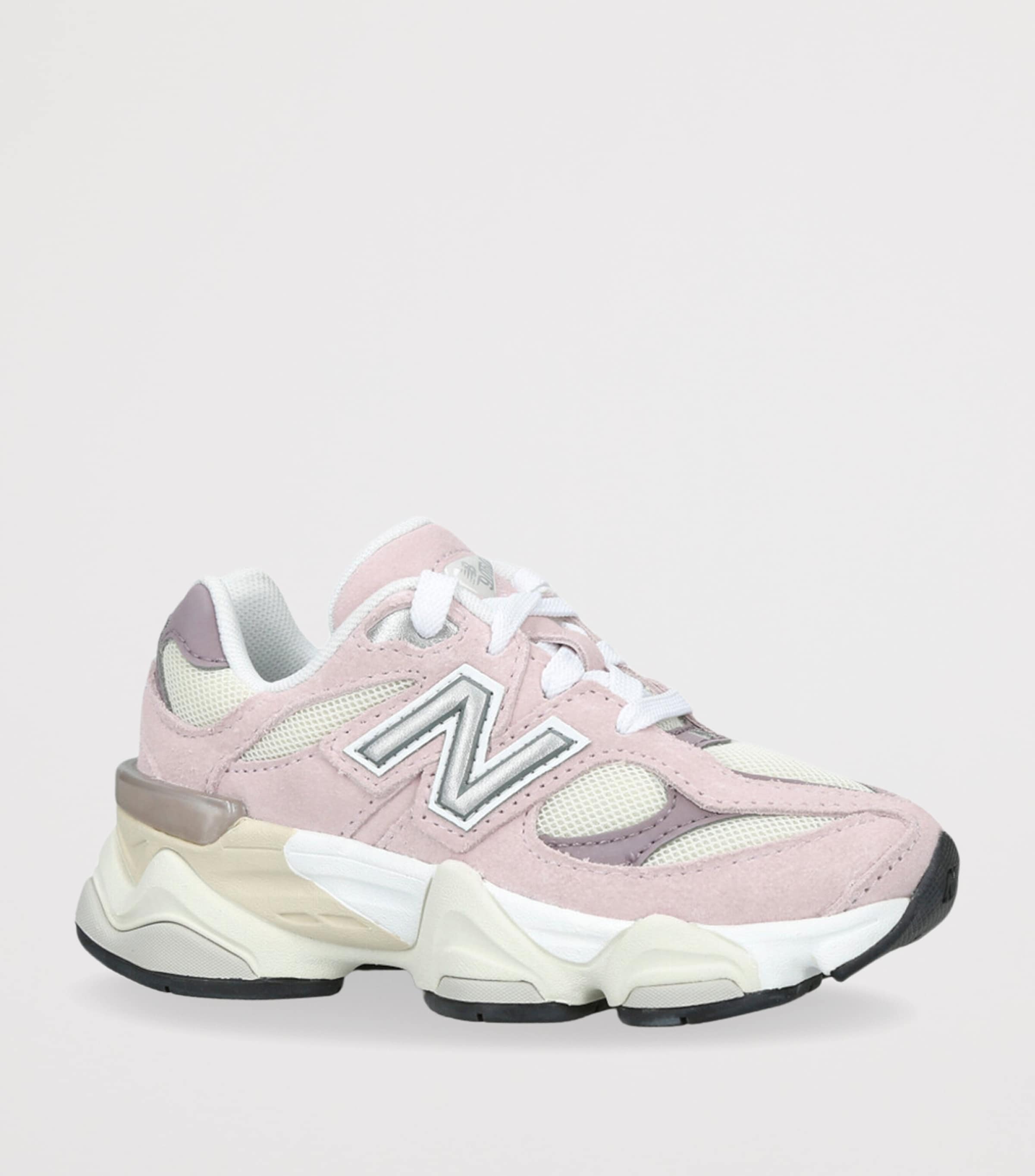New Balance Kids Suede 9060 Sneakers Pink Comb Image 3