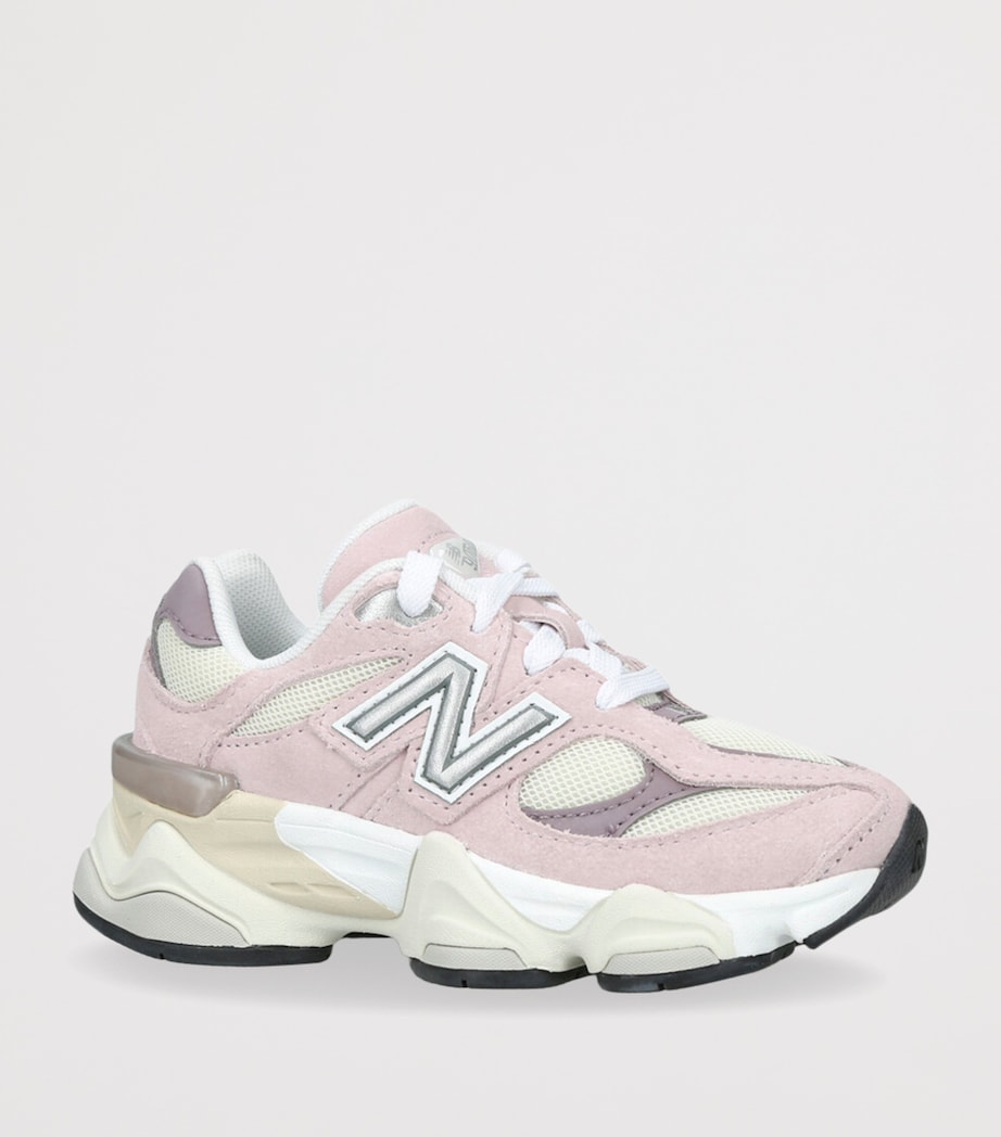 New Balance Kids Suede 9060 Sneakers Pink Comb Image 3