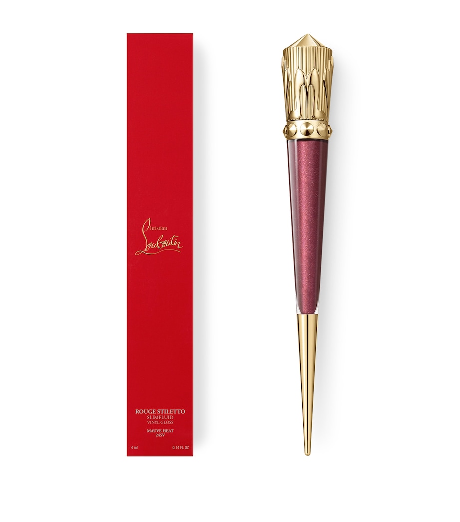 Rouge Stiletto Glossy Shine Vinyl Lip Gloss 245V MAUVE HEAT Image 8