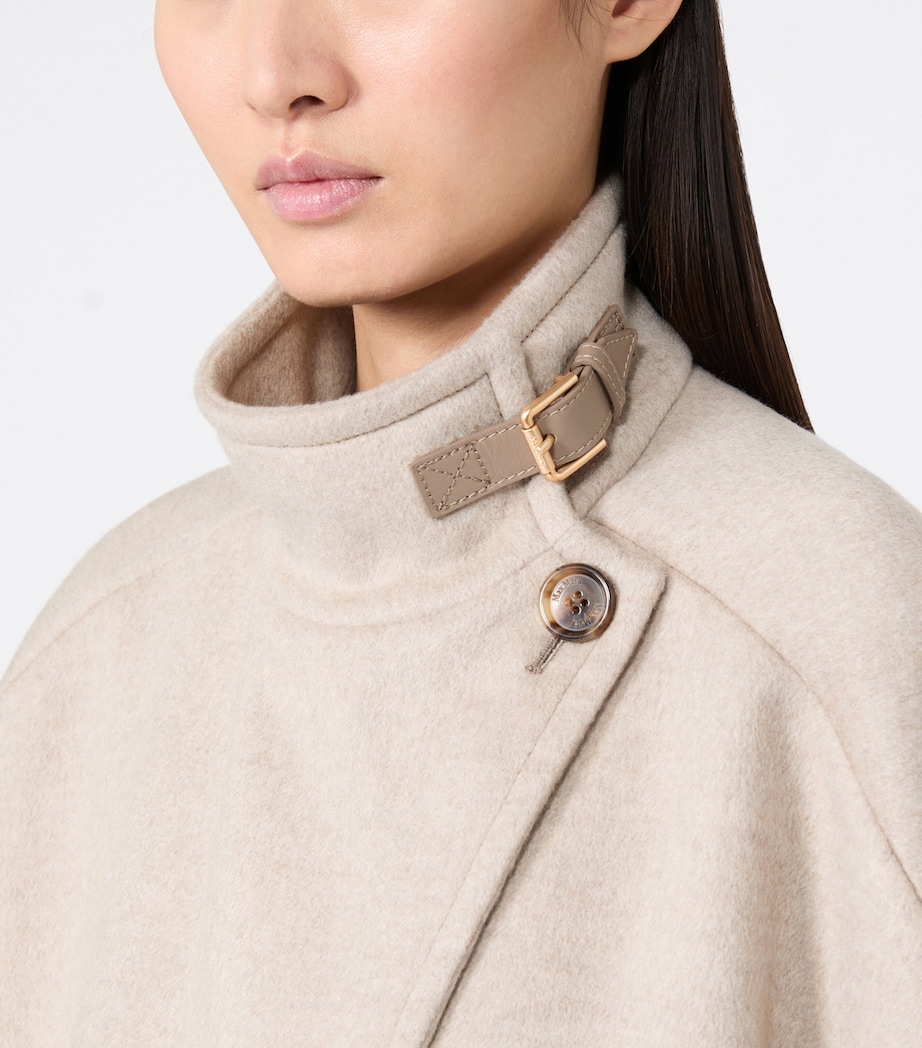 Max Mara Womens Cashmere Cape Stone Image 5