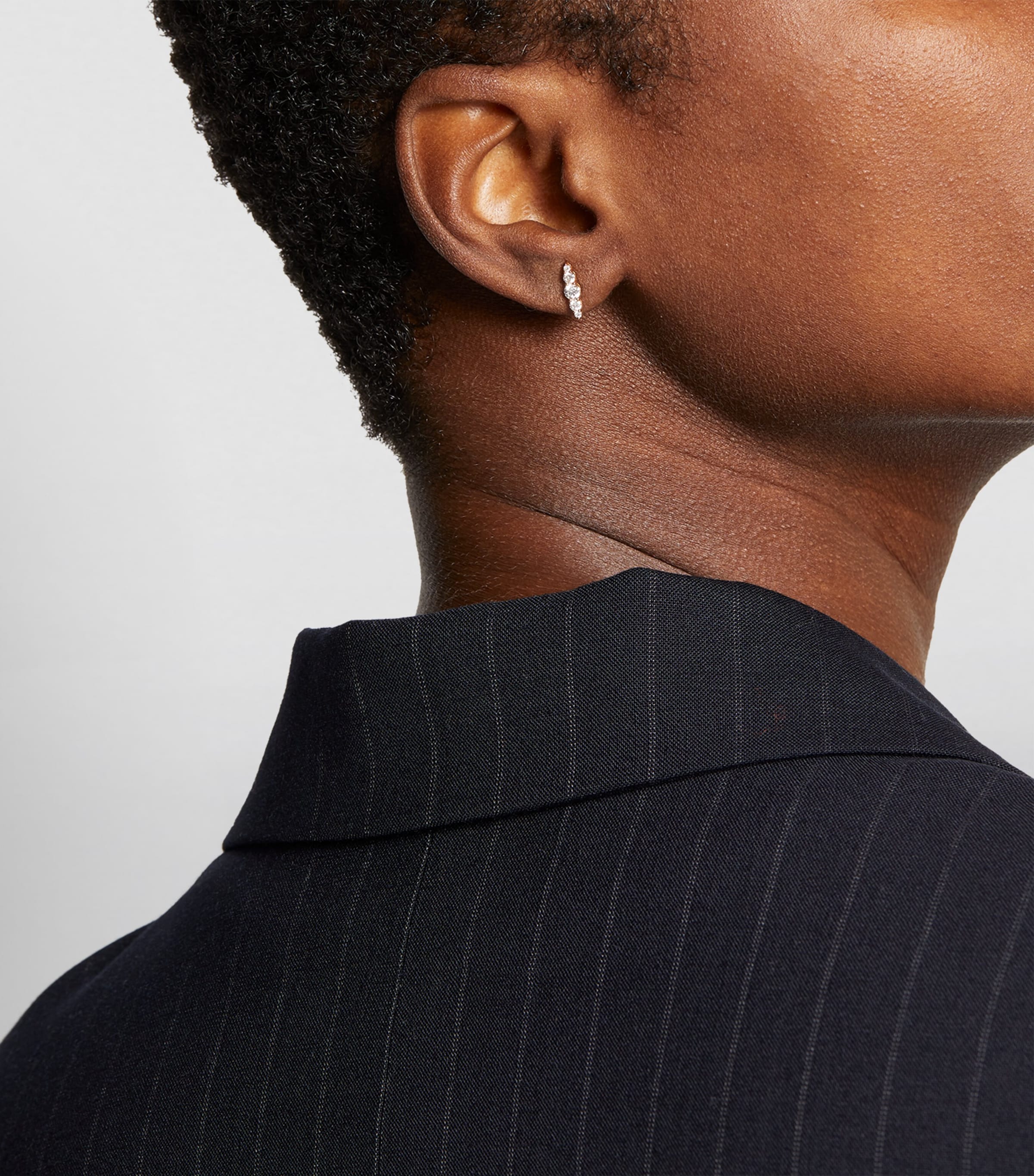 Rose Gold Aria Stud Earrings ROSE GOLD Image 5