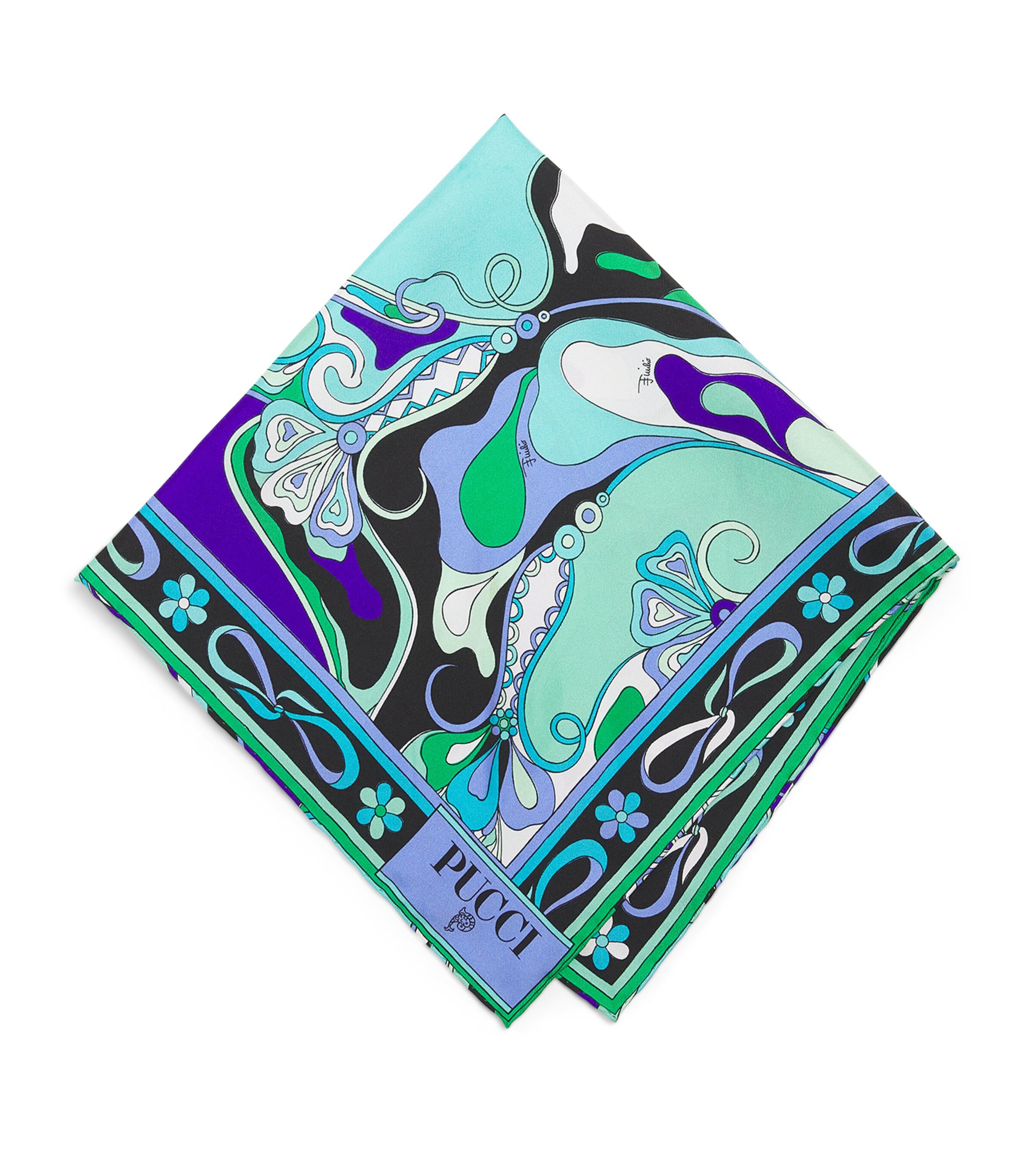 PUCCI Silk Twill Scarf | Women Accessories | Scarves | Women New In | Womens Accessories | Designers | PUCCI