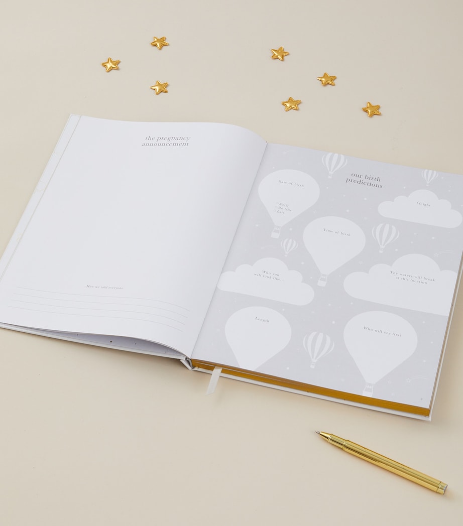 Safari My Pregnancy Journal IVORY/BEIGE, GOLD Image 7