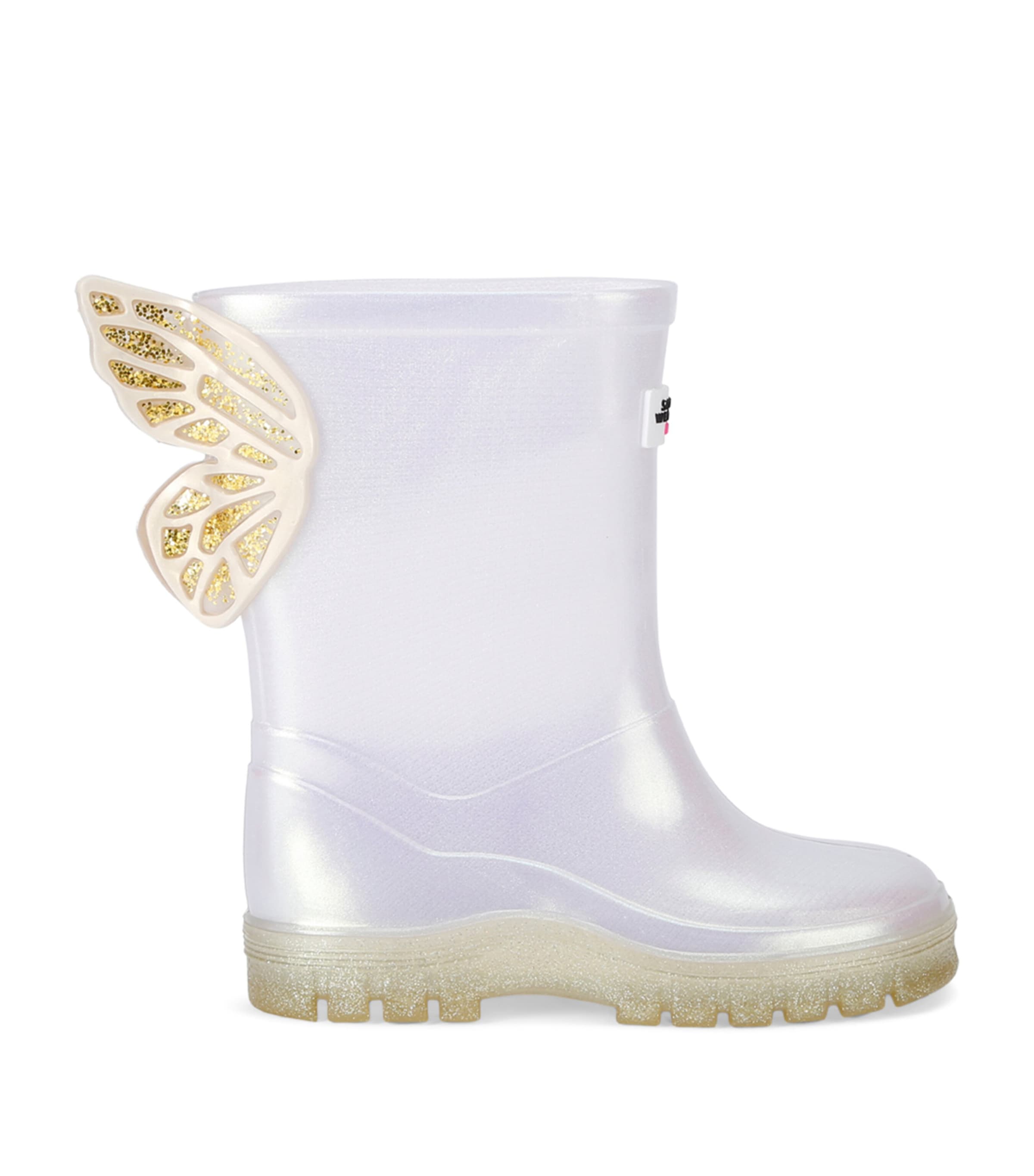 SOPHIA WEBSTER MINI BUTTERFLY WELLINGTON BOOTS 