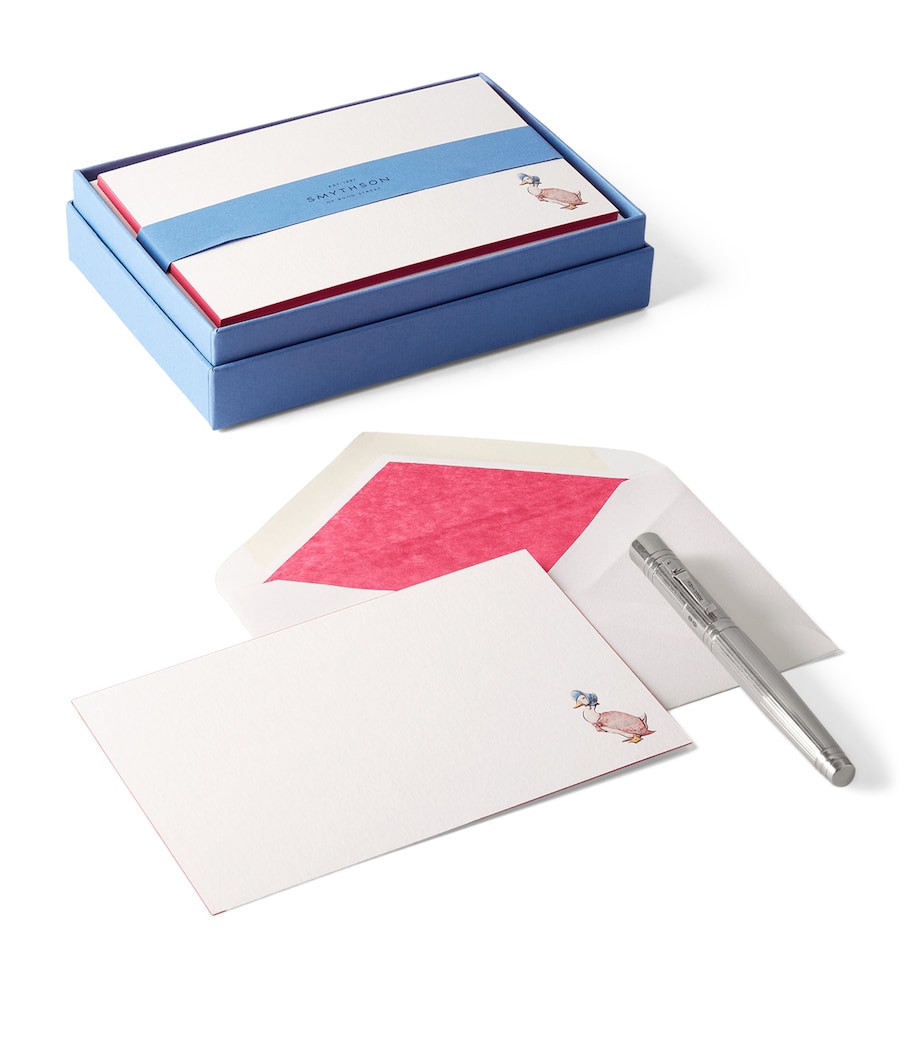Smythson x Peter Rabbit Correspondence Cards (Set of 10) White Wove Image 3